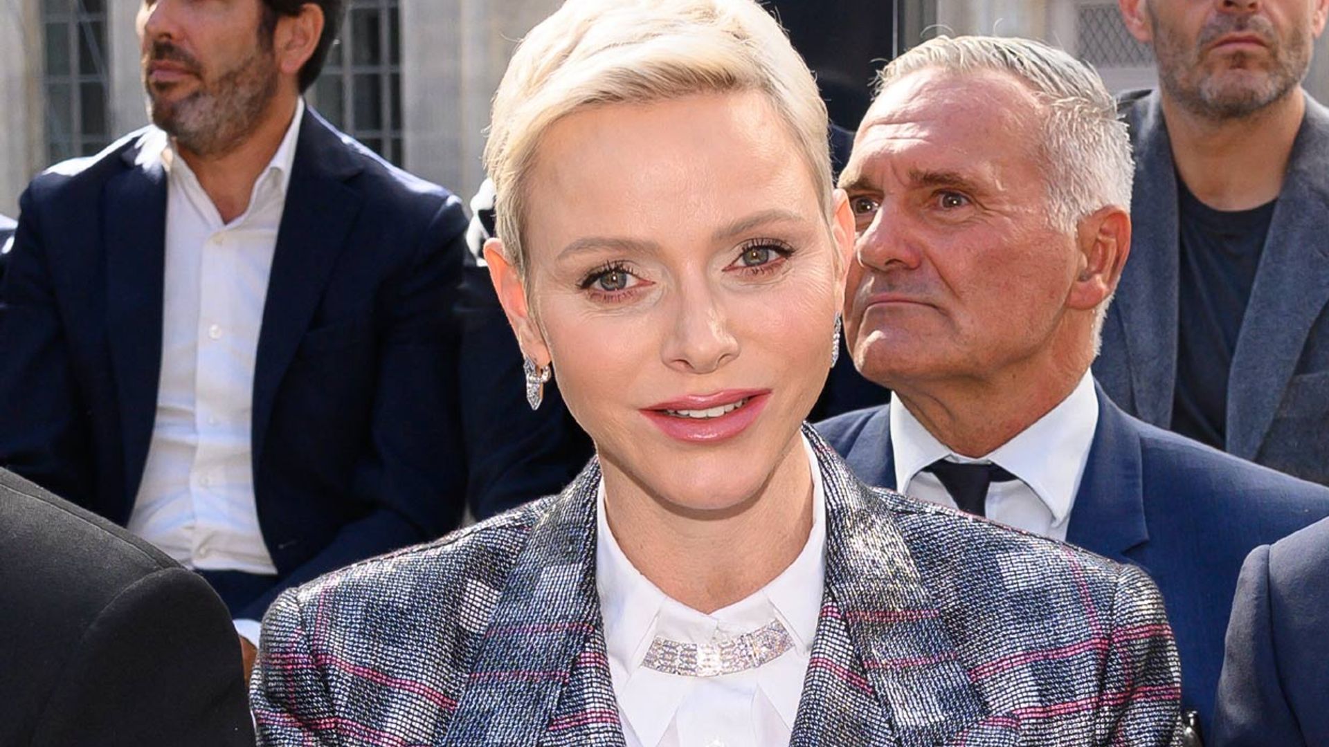 Charlene de Mónaco, la princesa más rockera en París junto a Ana de Armas o Jaime de Marichalar