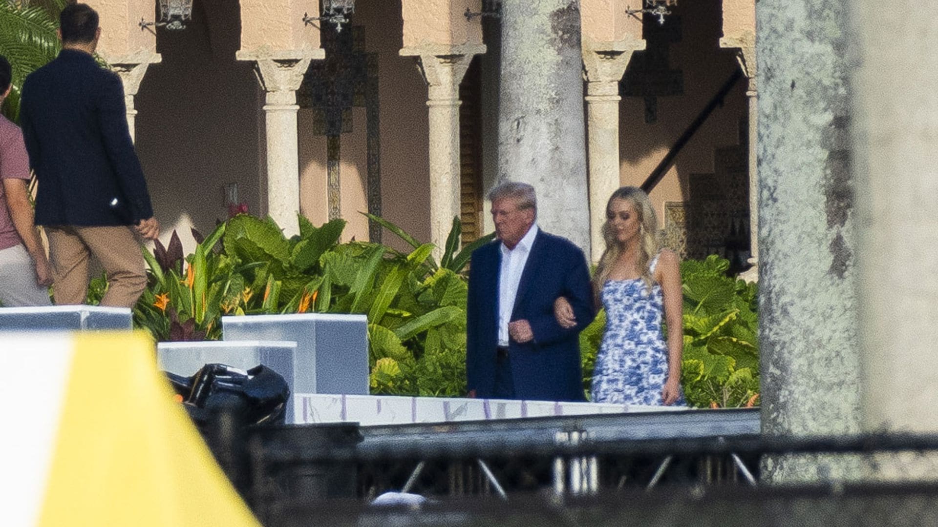 Todas la imágenes del ensayo de la boda de Tiffany, la hija de Donald Trump en la isla de Florida