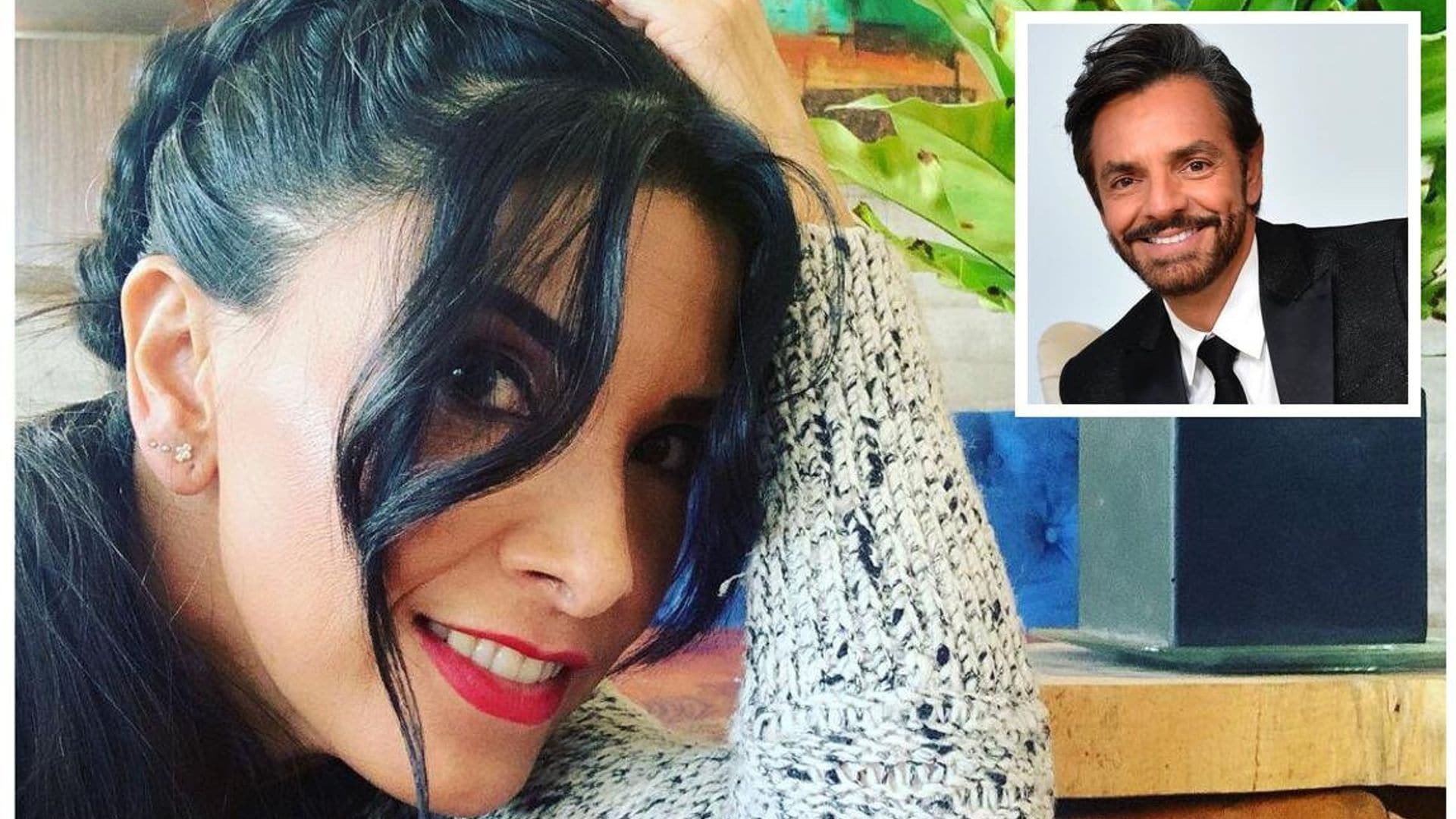 Ex de Eugenio Derbez recuerda su noviazgo con él: ‘Era una sombra muy grande’