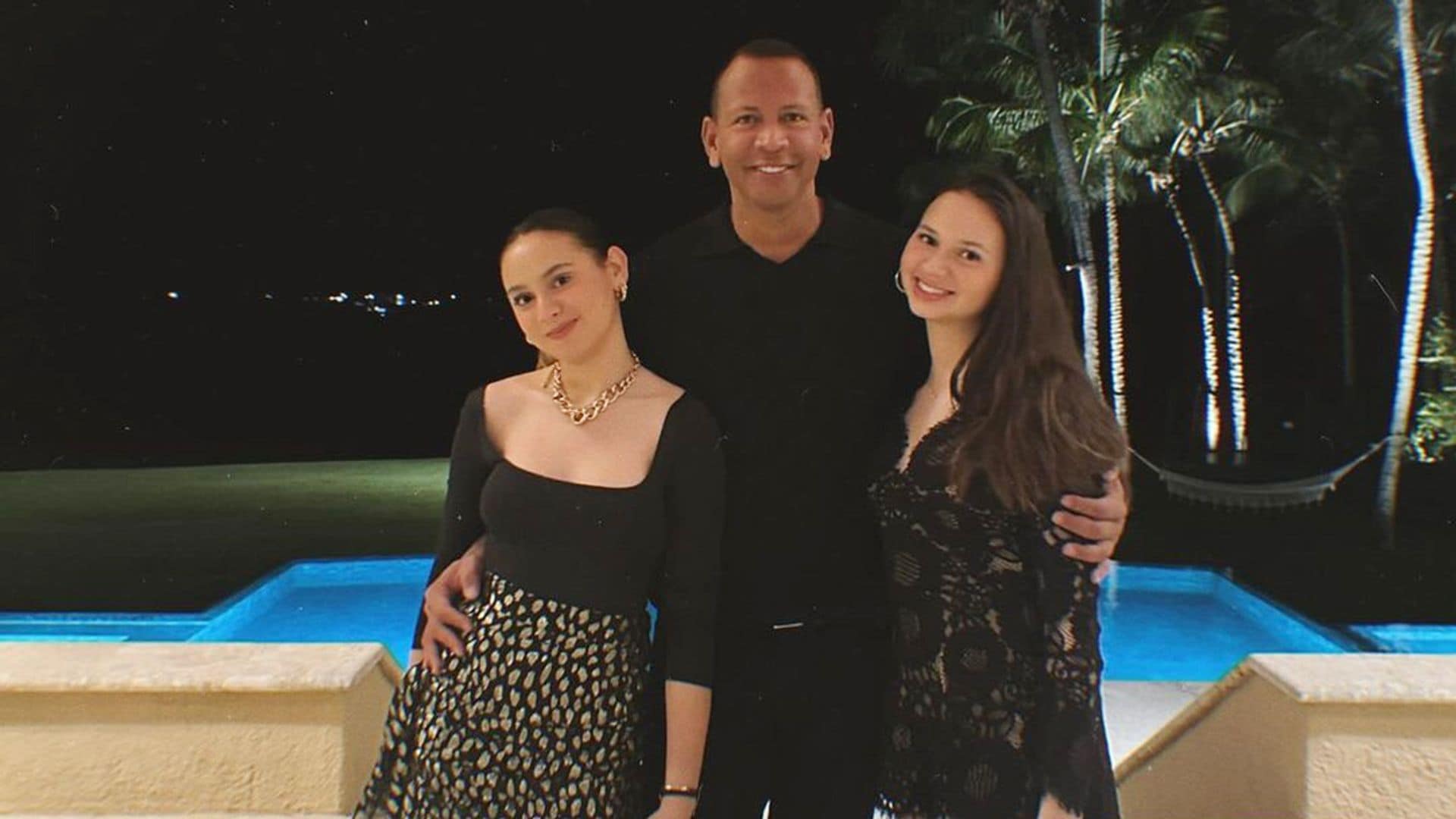La emotiva reacción de Alex Rodriguez, ex de Jennifer Lopez, al recibir la visita de su hija en un partido