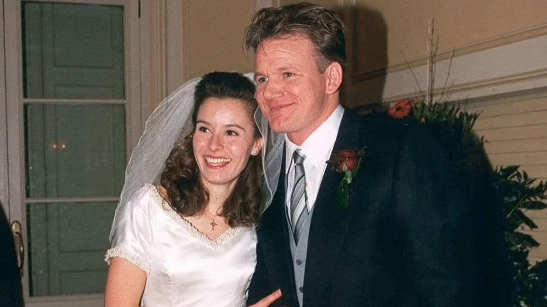 Gordon y Tana Ramsey, el día de su boda