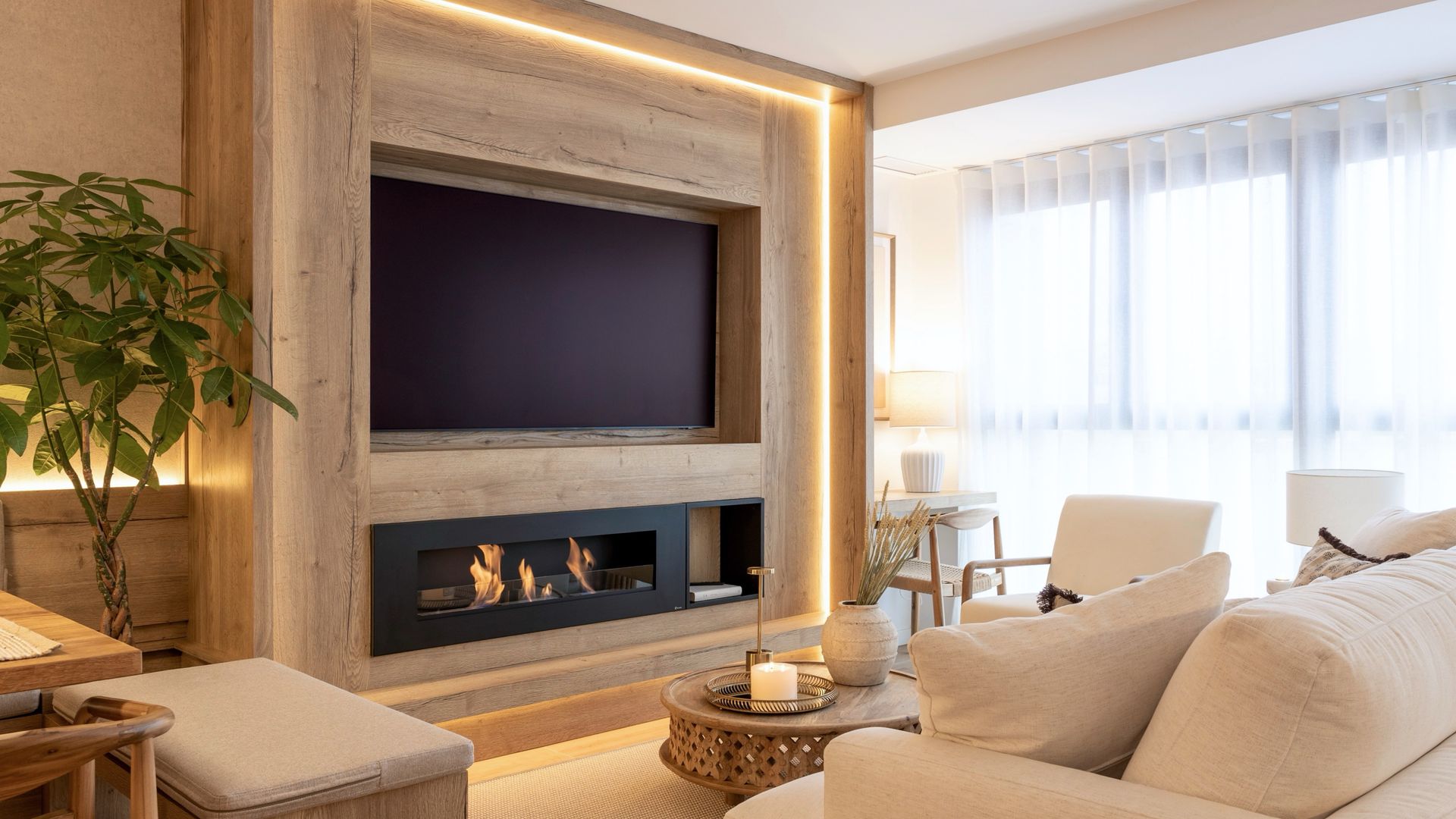 Mueble a medida para el televisor