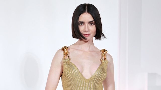 Lily Collins "Emily In Paris" Fourth Season - Red Carpet