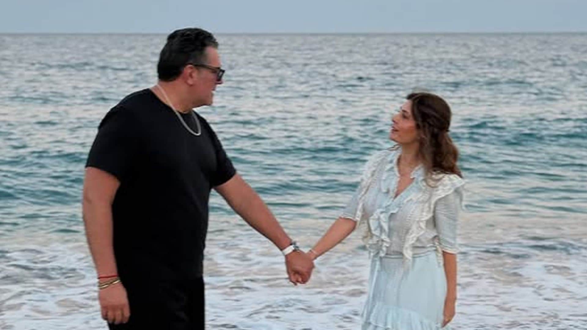 Mayrín Villanueva y Eduardo Santamarina