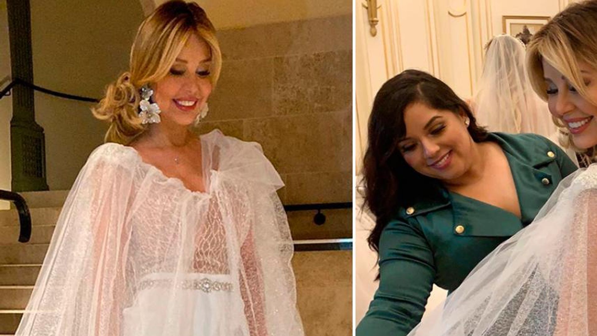 Myrka Dellanos se viste de novia y deslumbra en el Paris Fashion Week