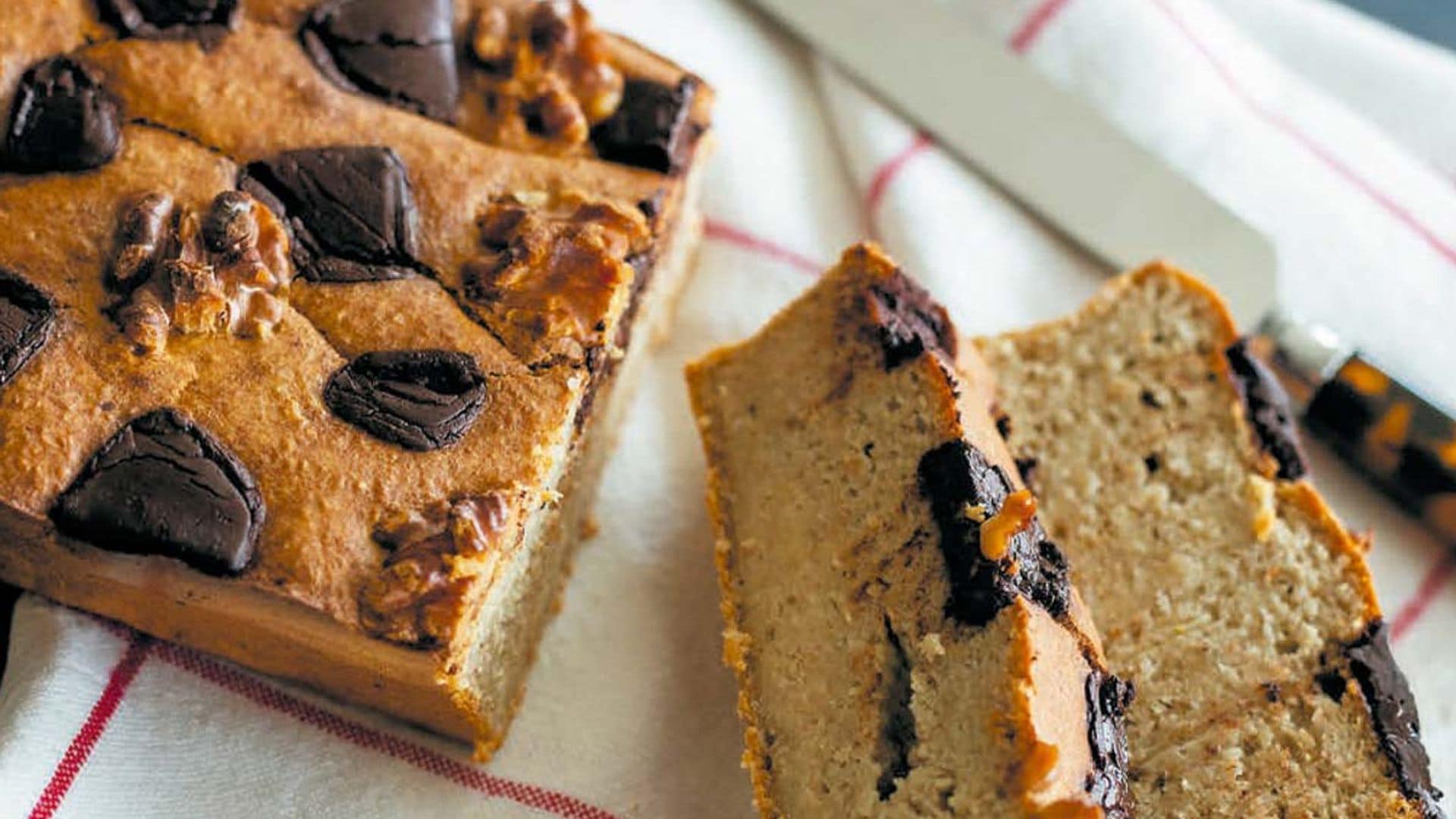 'Banana Bread' con chocolate