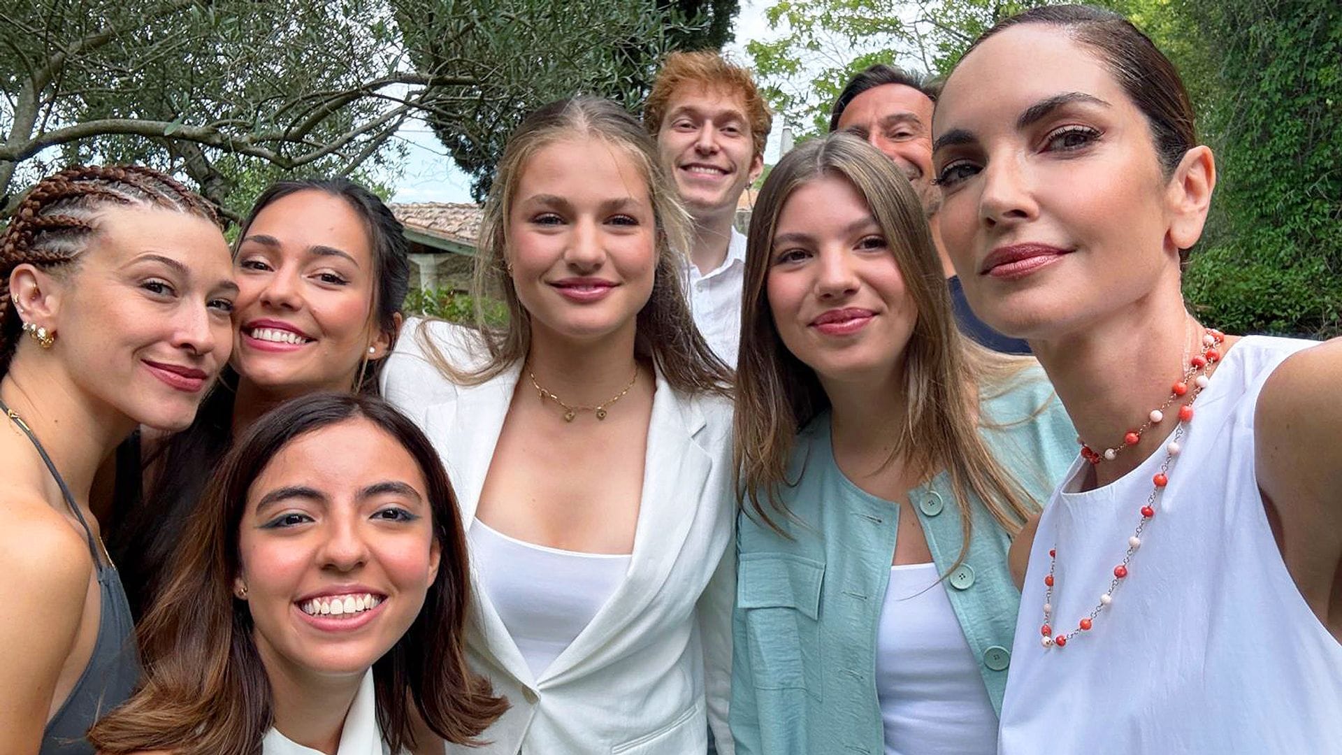 Eugenia Silva, tras su encuentro con la princesa Leonor y la infanta Sofía: "Son dos niñas encantadoras y educadísimas"