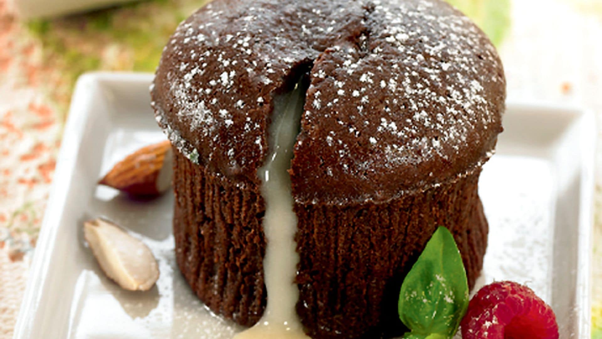 ‘Coulant’ de dos chocolates