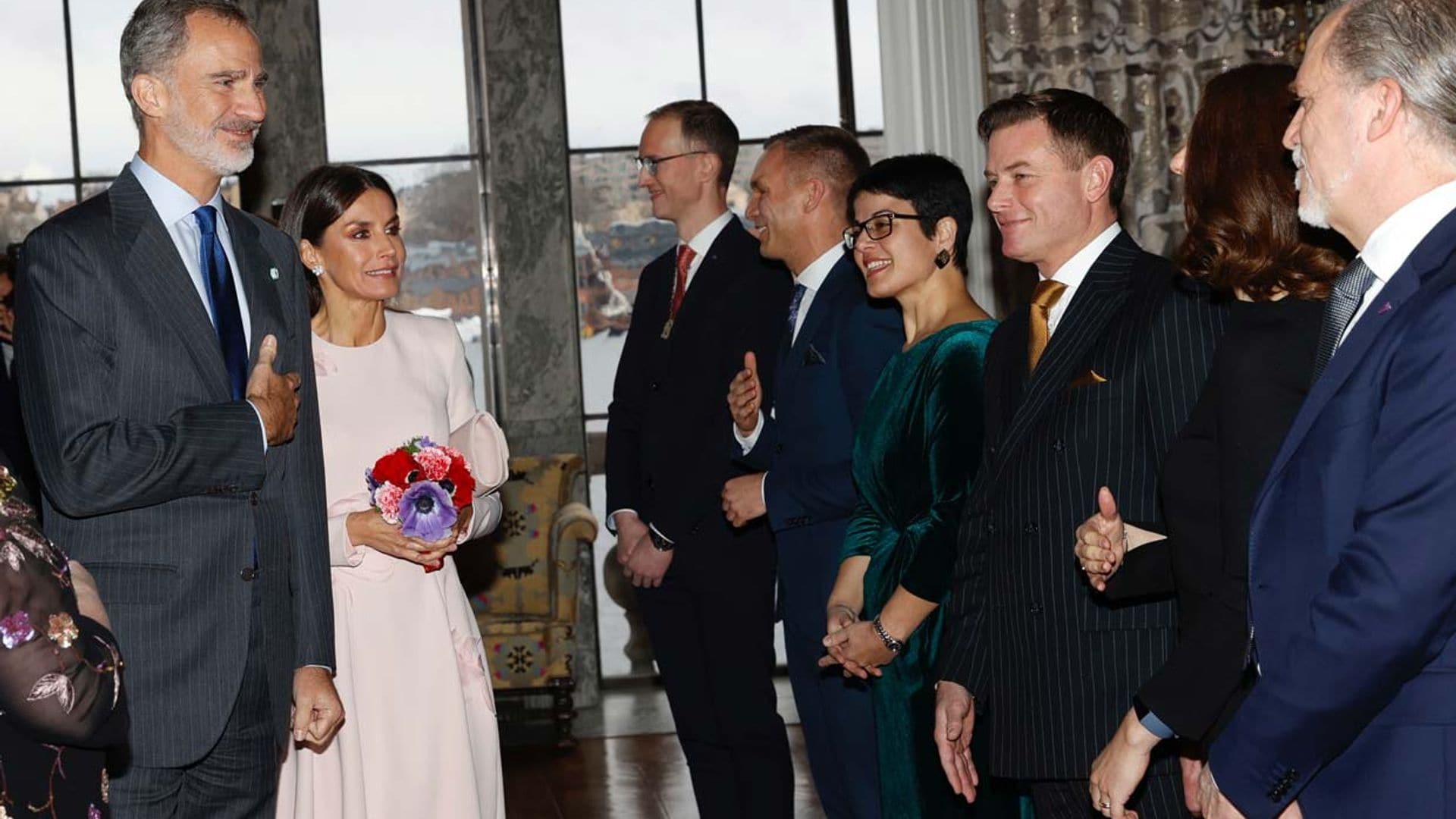 Los Reyes reciben la llave de oro de Estocolmo tras un almuerzo cargado de simbolismo