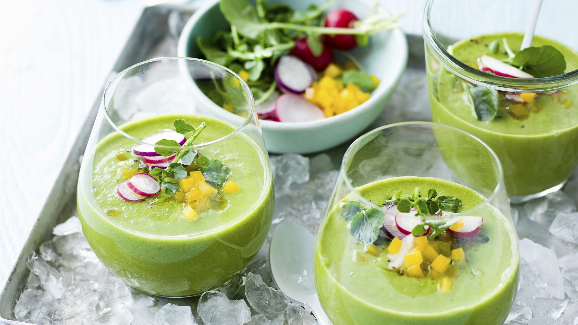 Gazpacho verde.