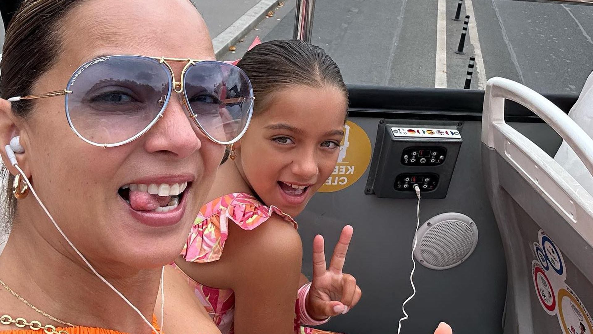 Adamari López continúa sus vacaciones, ahora junto a Alaïa en París