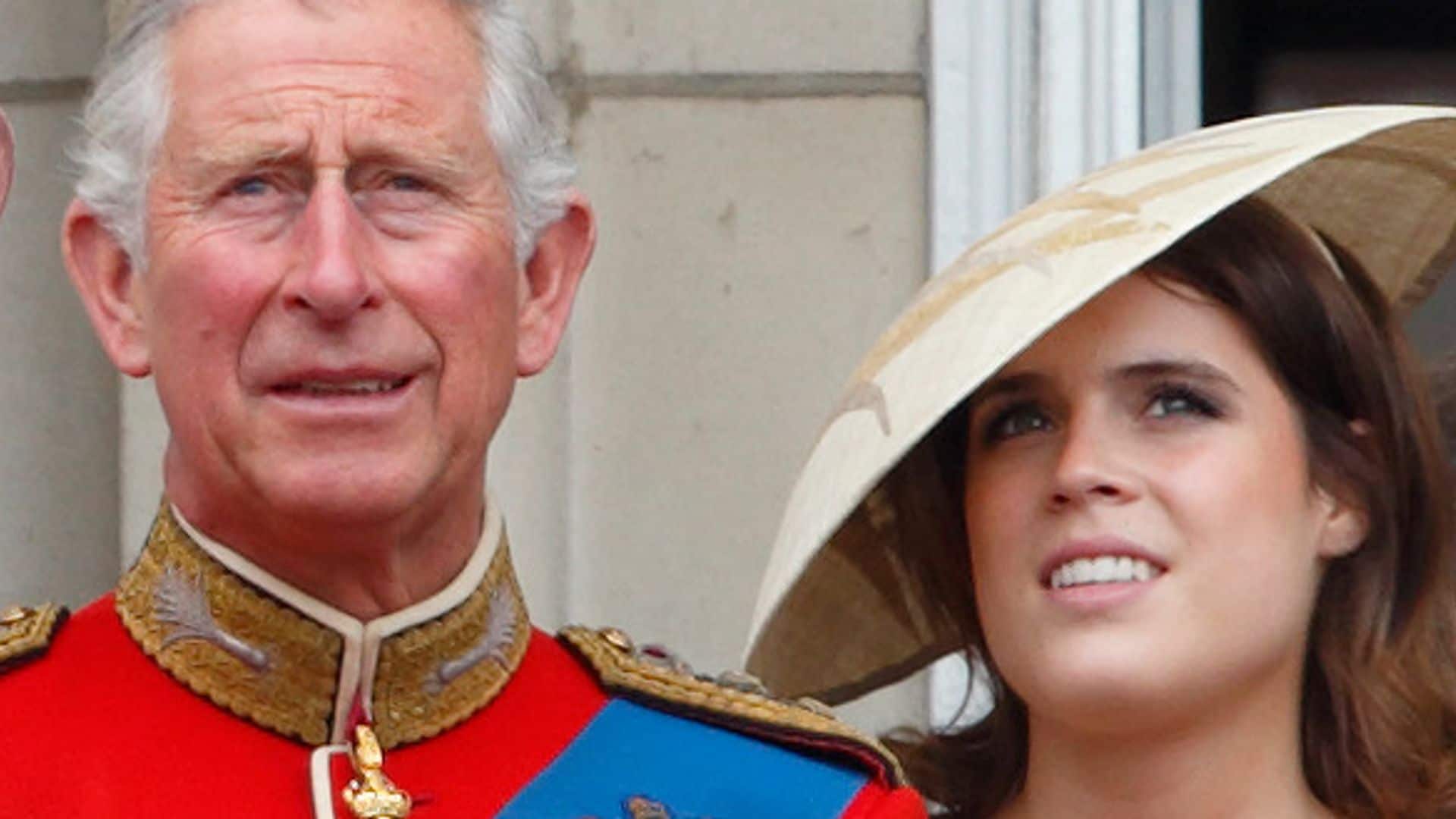 Los hijos de la princesa Eugenia, invitados de excepción al helicóptero del rey Carlos III