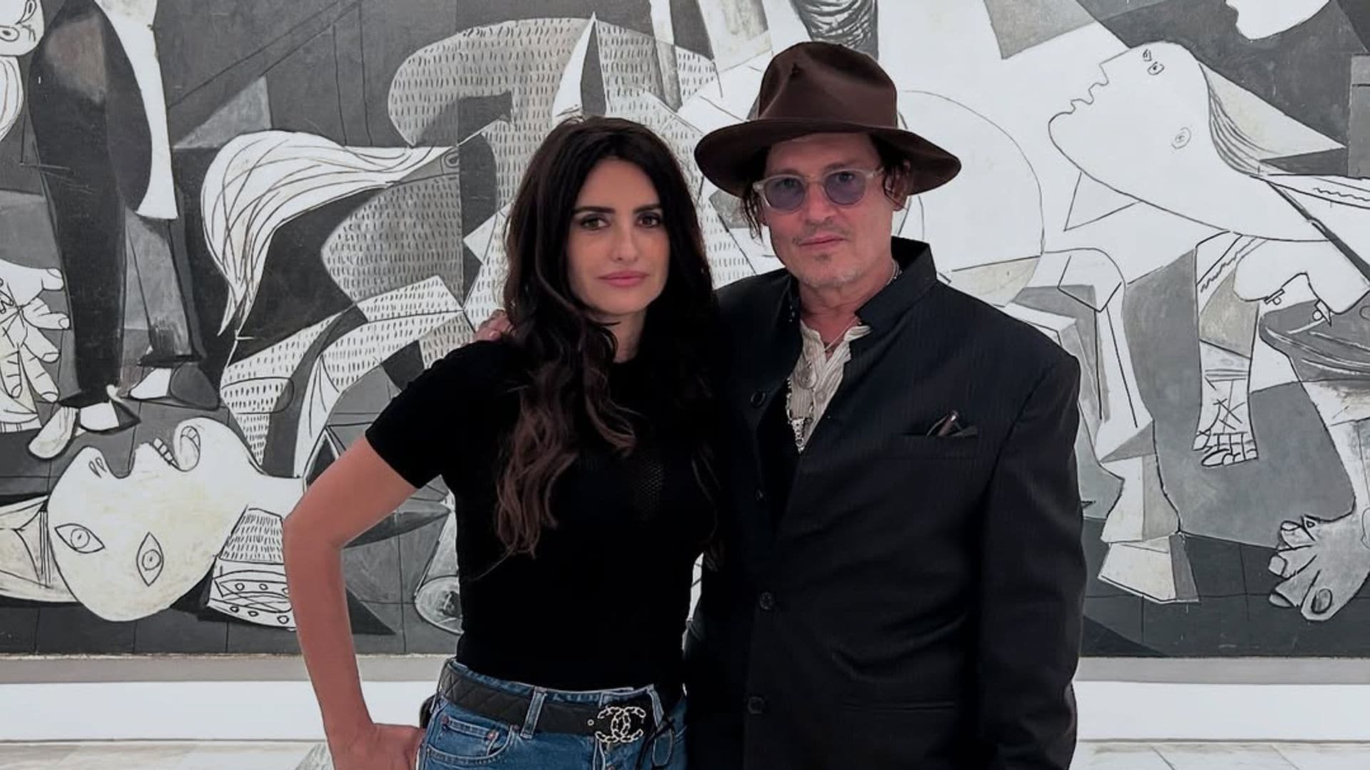 Las imágenes de Penélope Cruz y Johnny Depp juntos en Madrid