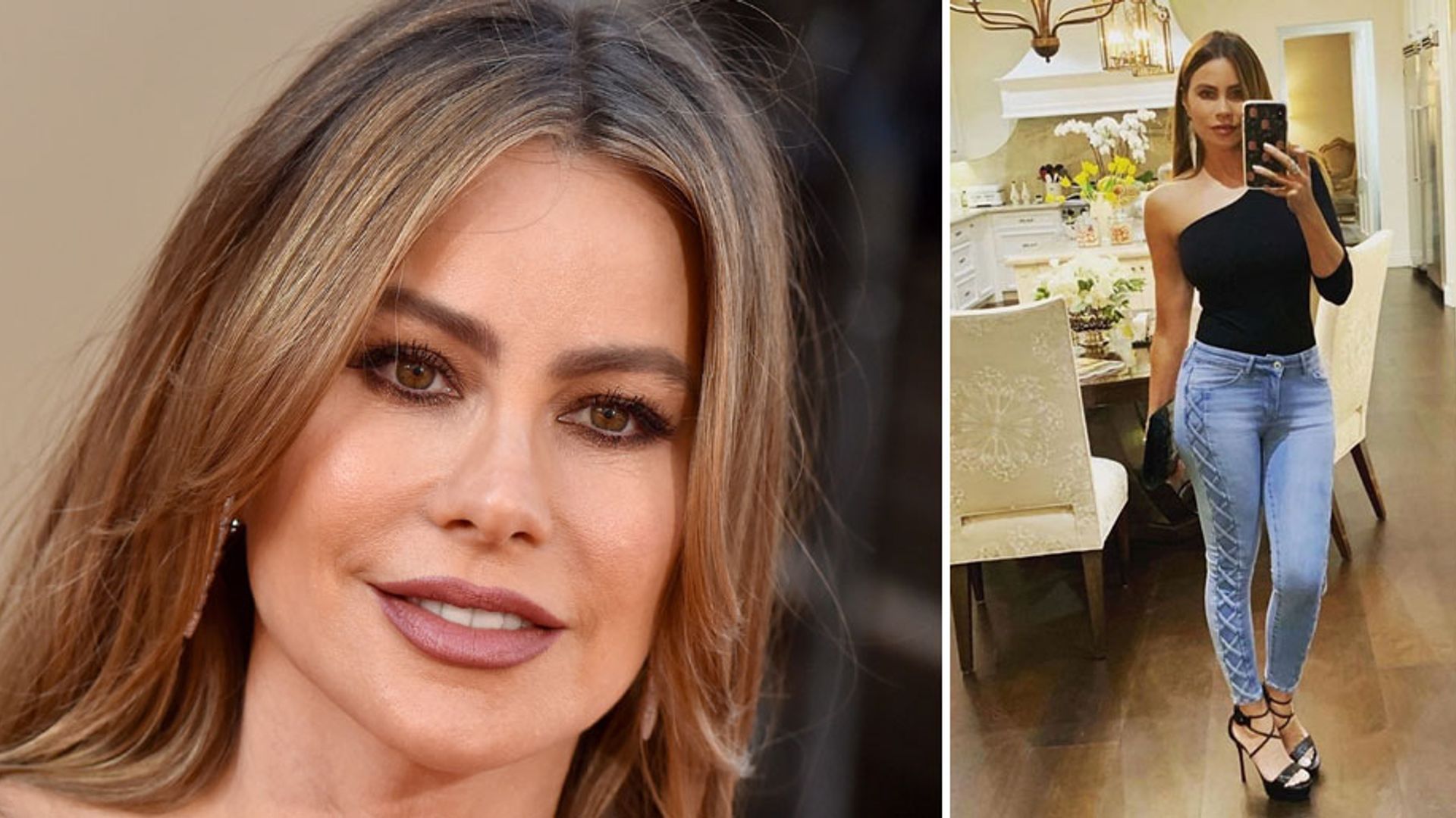 Replica este 'casual look' de Sofía Vergara por $300