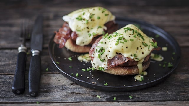 huevos benedict