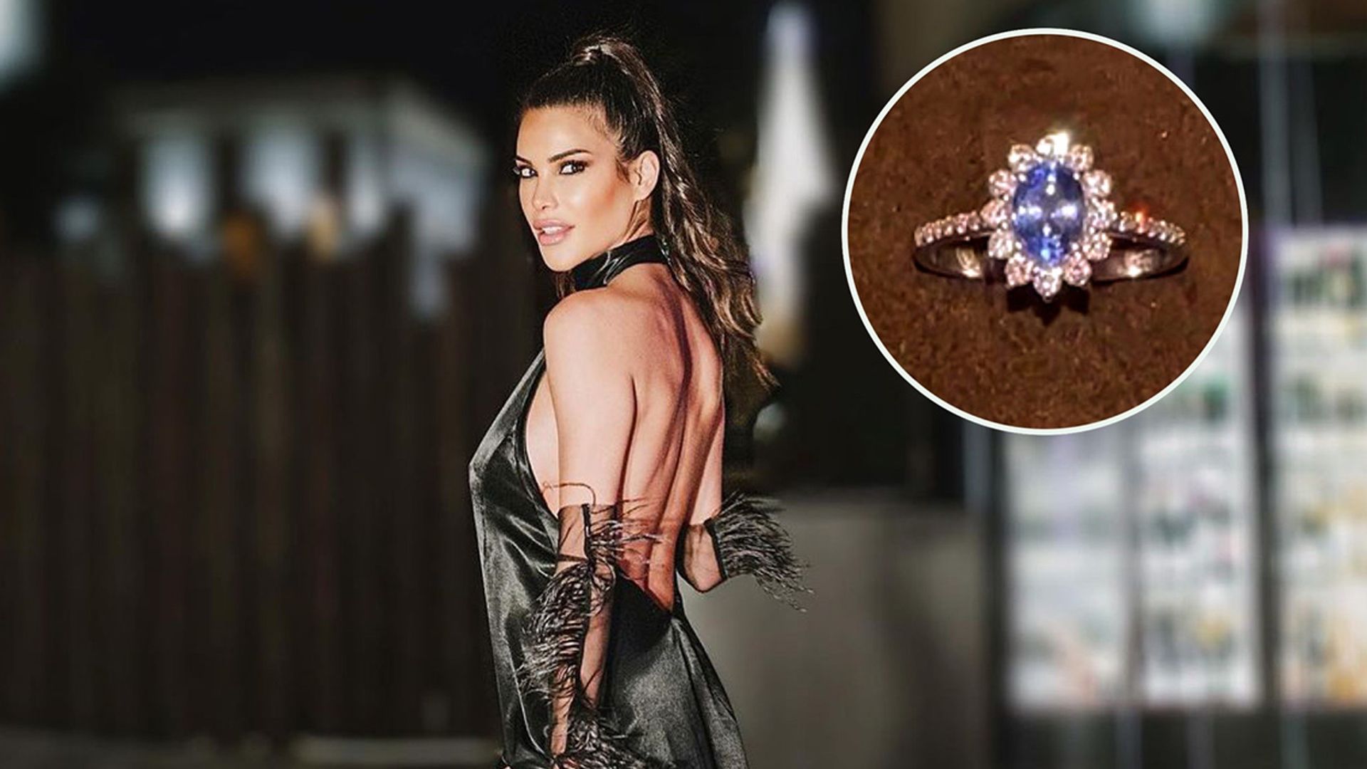 El impresionante anillo que le han traído los Reyes a Carla Barber que recuerda al de Diana de Gales