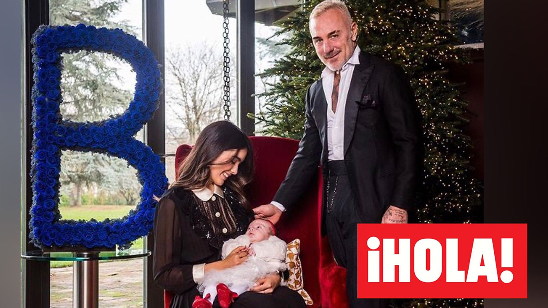 En ¡HOLA!: Gianluca Vacchi y Sharon Fonseca nos enseñan la increíble habitación de Blu Jerusalema