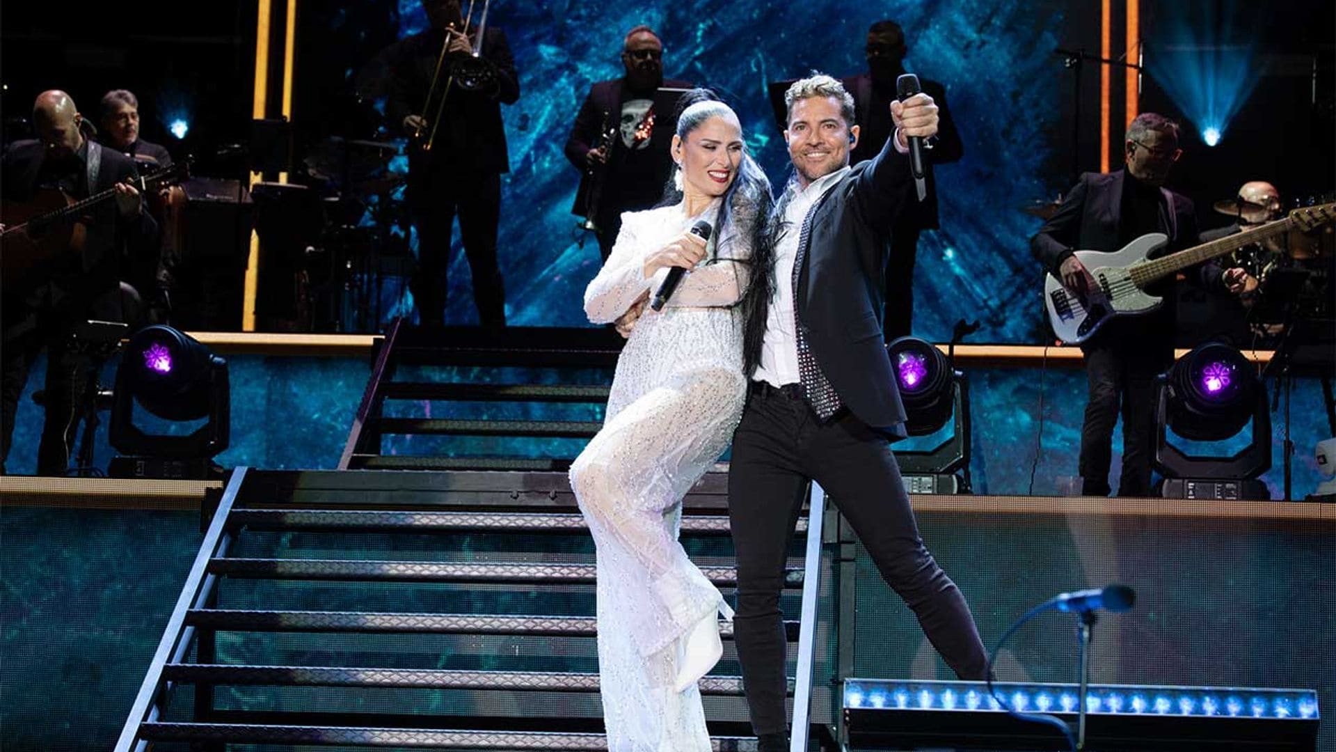 La emoción de Rosa López al volver a cantar con David Bisbal veinte años después