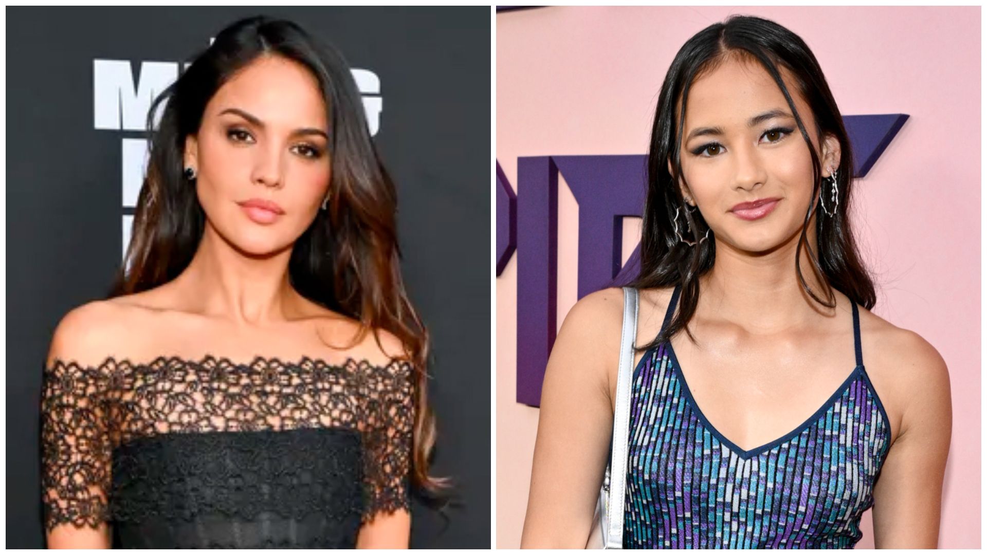 Eiza González y Kaylee Hottle