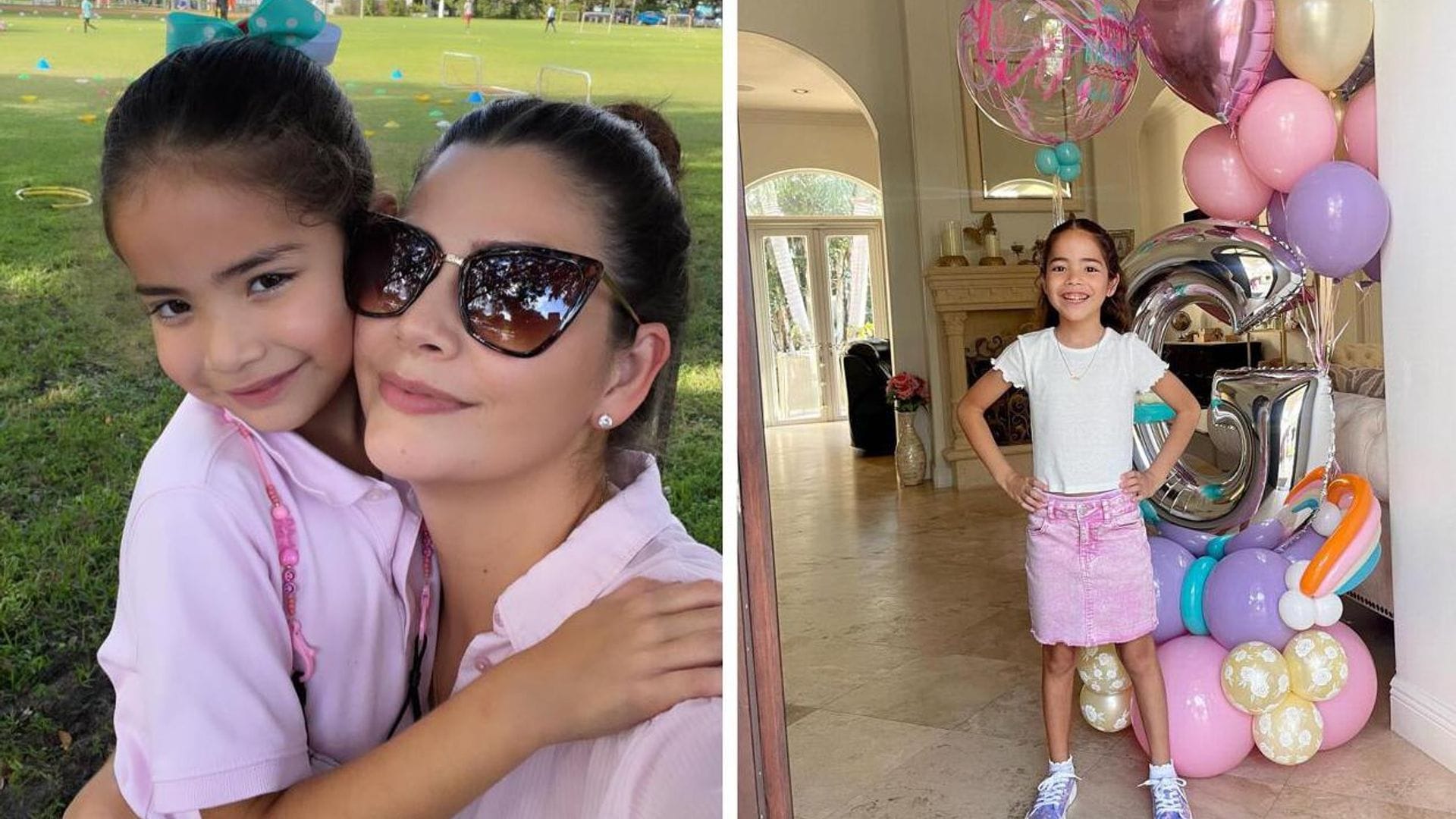 Ana Patricia Gámez, la mamá más feliz en el cumpleaños de su hija, Giulietta