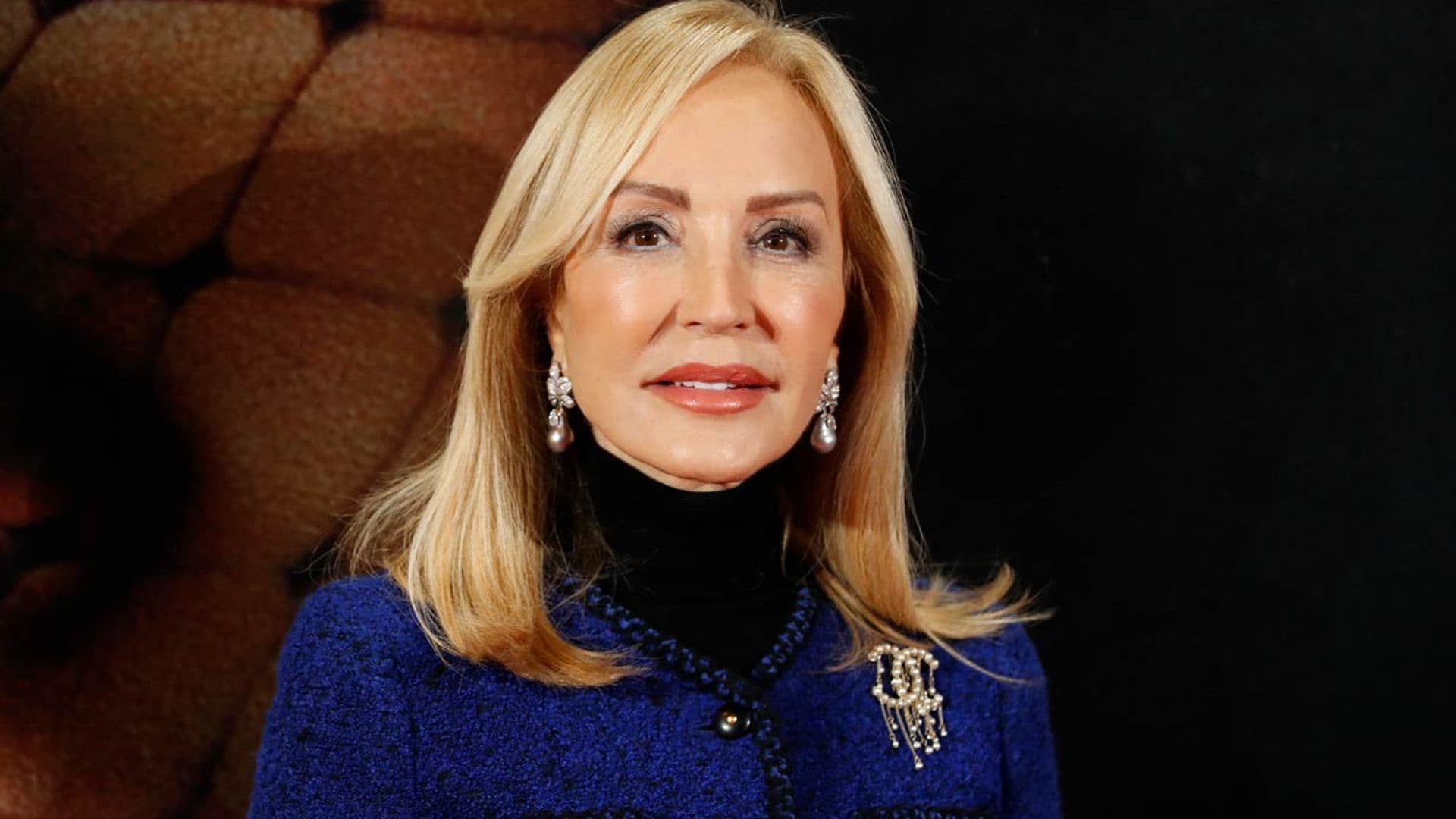 Carmen Lomana recuerda con dolor el día que dijo adiós al gran amor de su vida