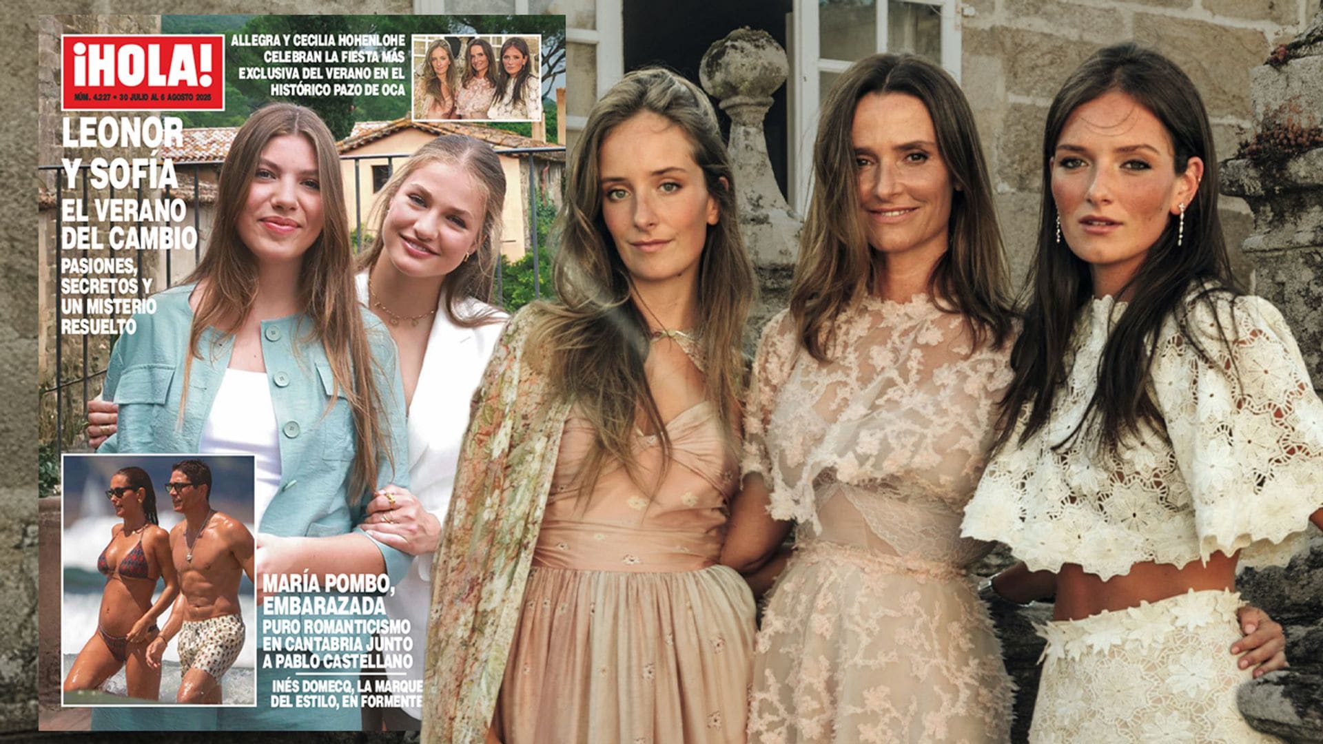 Entramos en la gran fiesta del verano: la exclusiva celebración de Allegra y Cecilia Hohenlohe en el Pazo de Oca