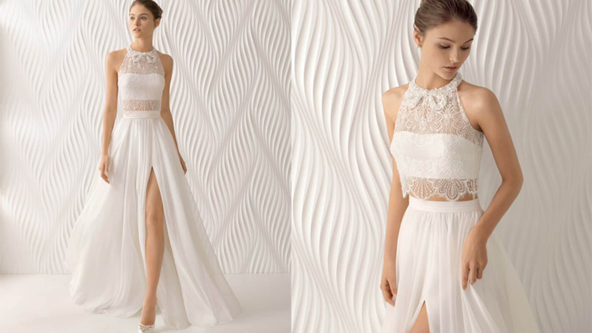 Rosa Clará: 9 Vestidos de novia intrépidos (y 'sexys') que probablemente no conocías