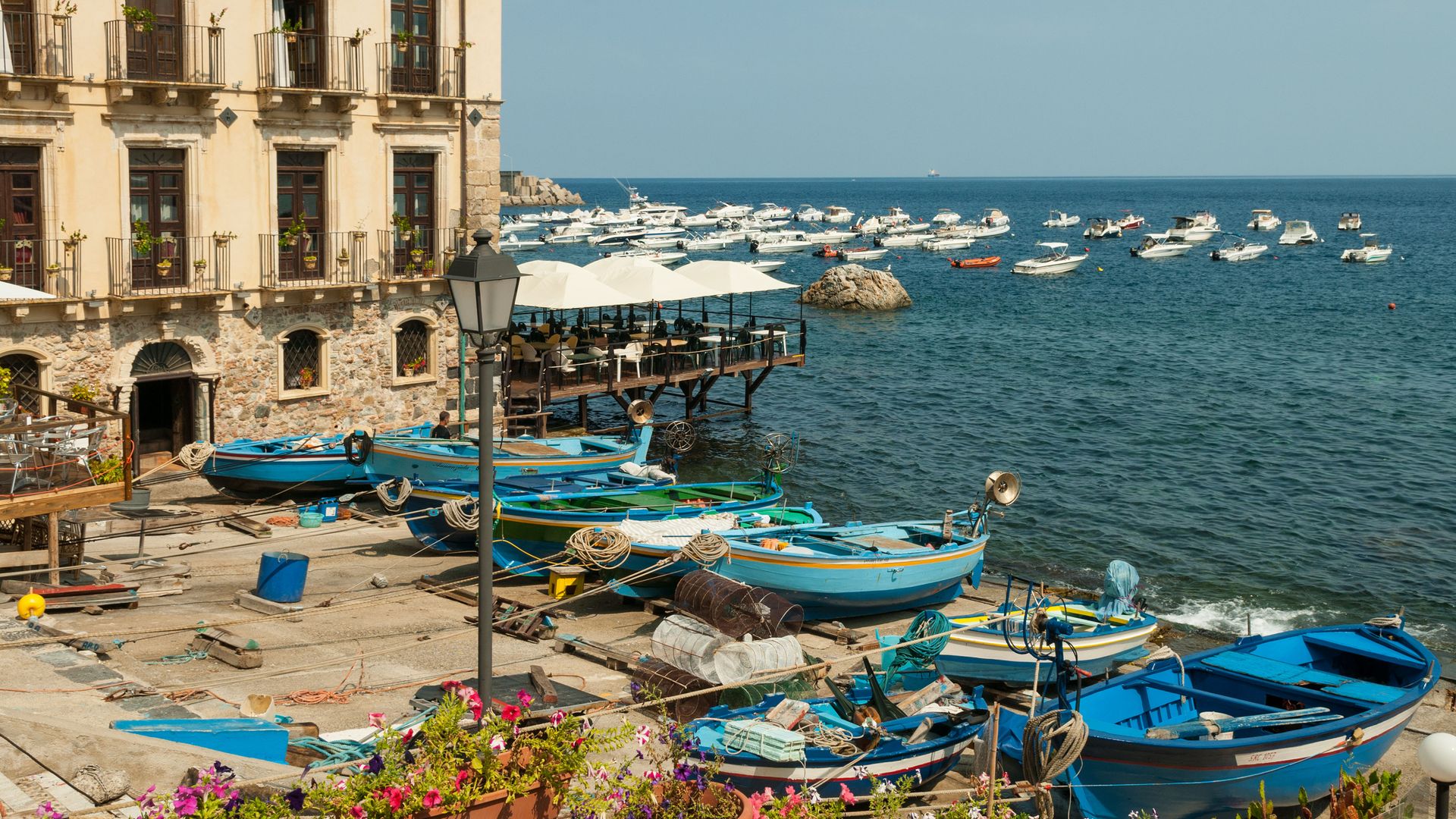 Scilla, en la provincia de Calabria, al sur de Italia, un bonito pueblos costero conocido como 'la Venecia del sur'