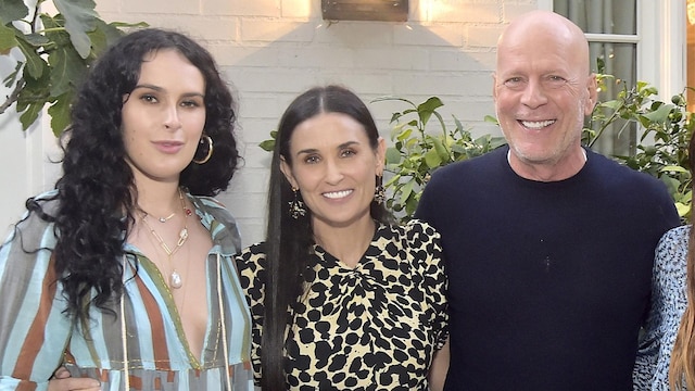 bruce willis y demi moore con su hija rumer