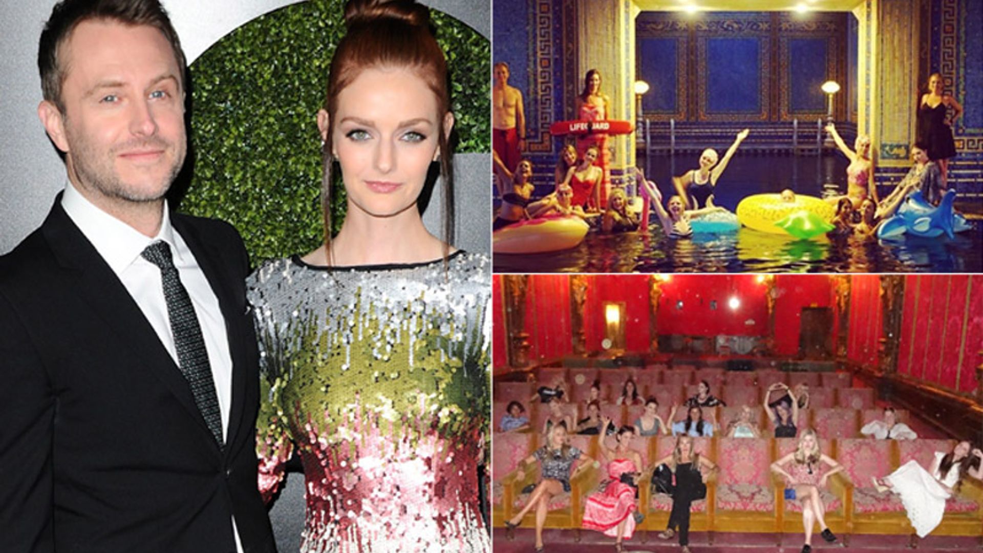 Lydia Hearst, bisnieta de William Hearst, celebra su despedida de soltera en el mítico castillo del magnate