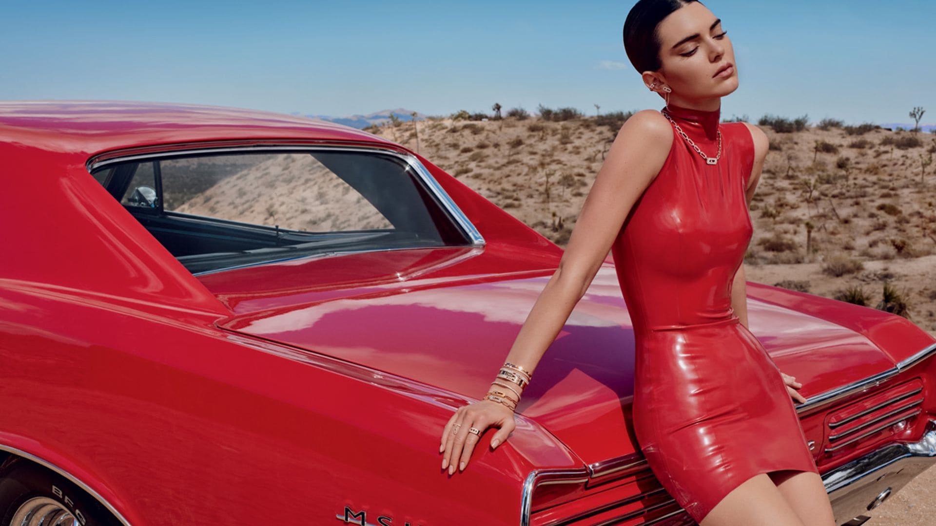 Entramos en el último 'shooting' de Kendall Jenner, su campaña de joyas más poderosa