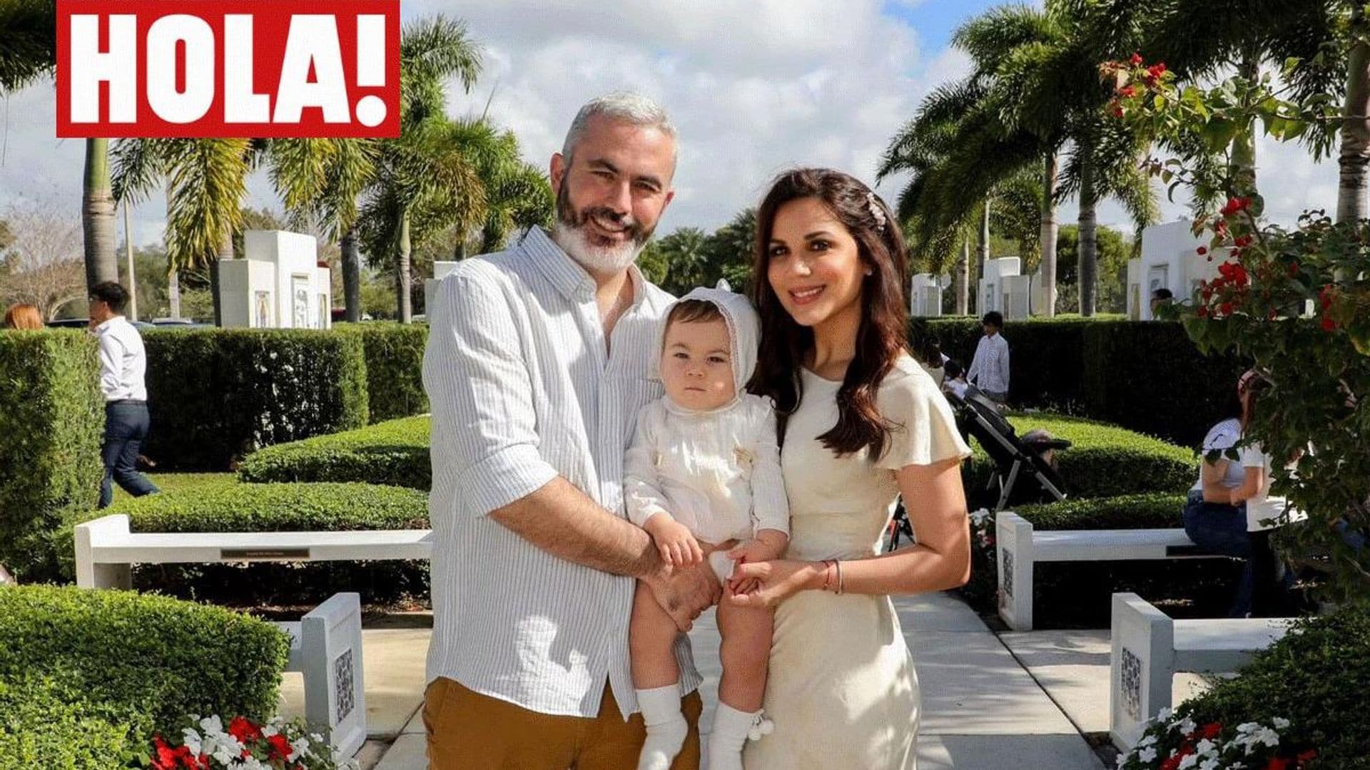 Aylen Del Toro y Sebastian Jaume celebran el bautizo y el primer añito de Bastian