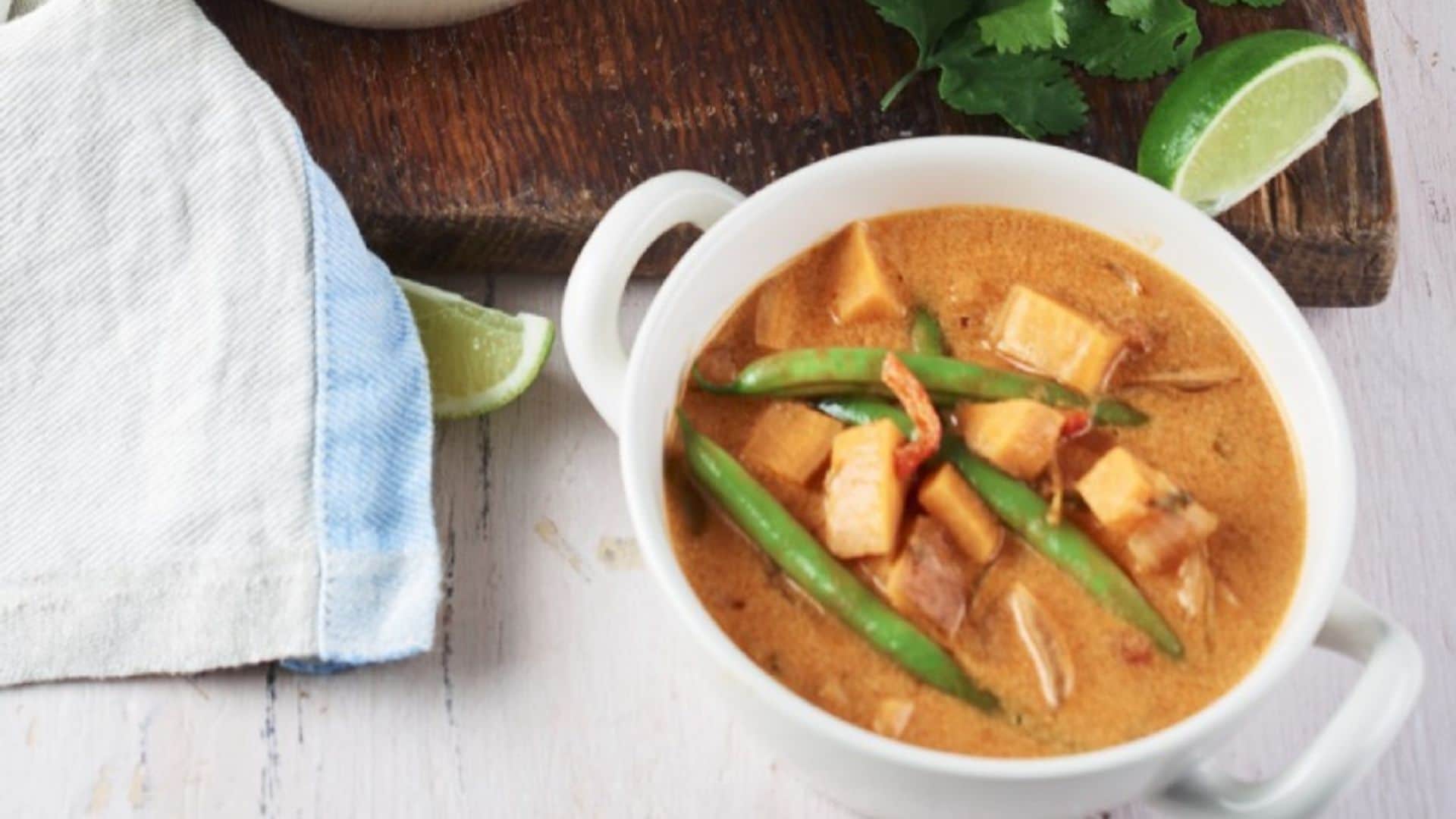 Curry rojo vegetariano