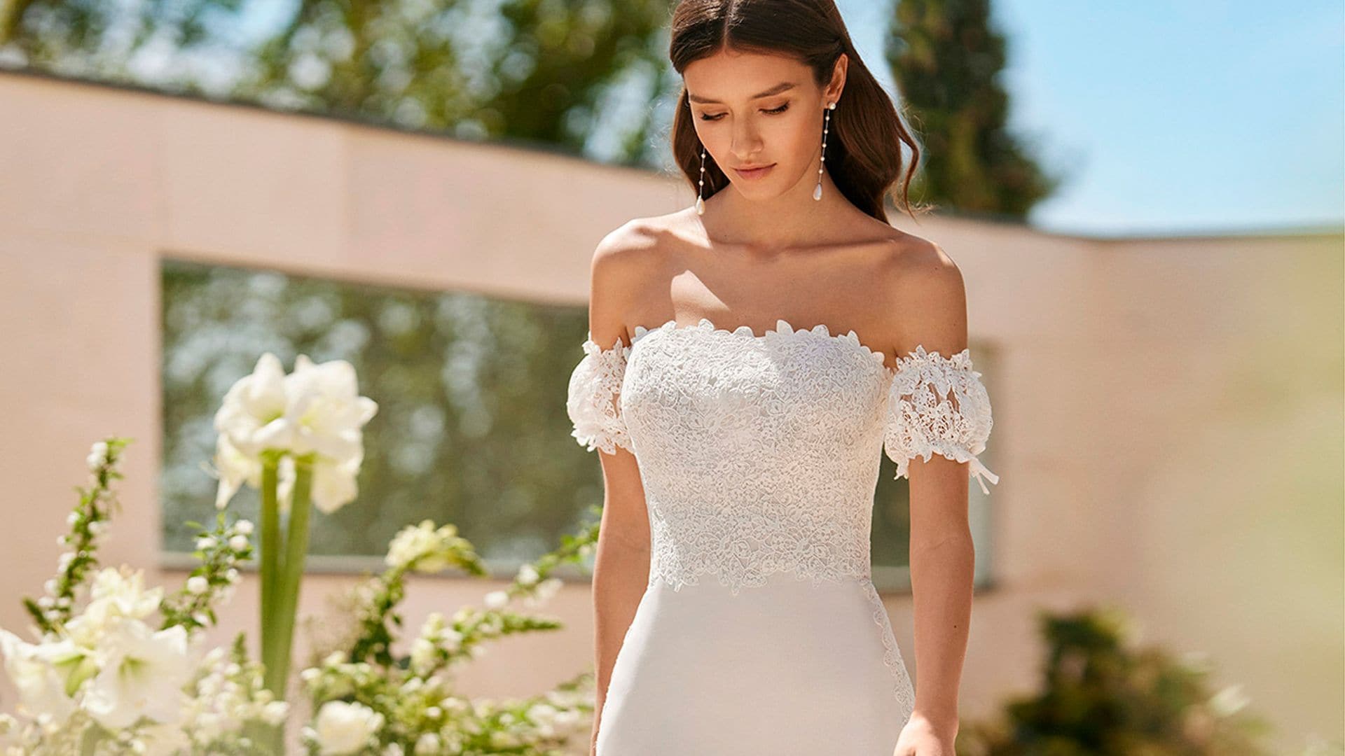 Apúntate a los vestidos de novia con manguitos, la tendencia más arriesgada