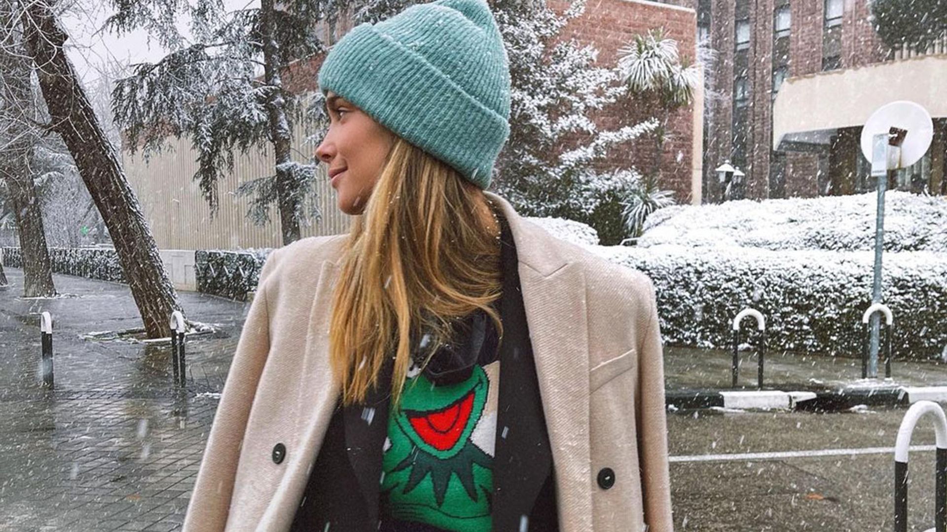 Primero fue Cristina Pedroche y ahora… ¡María Pombo se queda atrapada en la nieve!