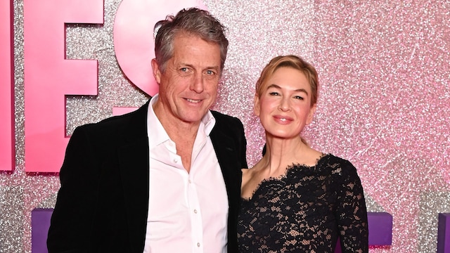 Hugh Grant y Renée Zellweger en el estreno de 'Bridget Jones, loca por él'