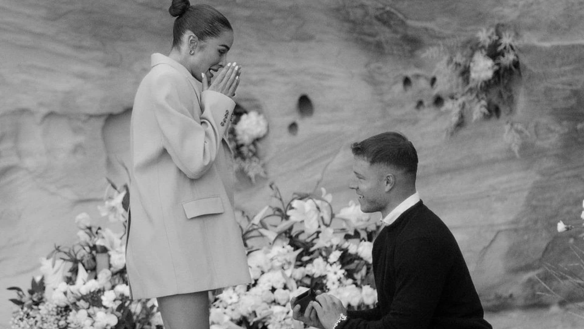 Así ha sido la pedida de cuento de hadas de la modelo Olivia Culpo