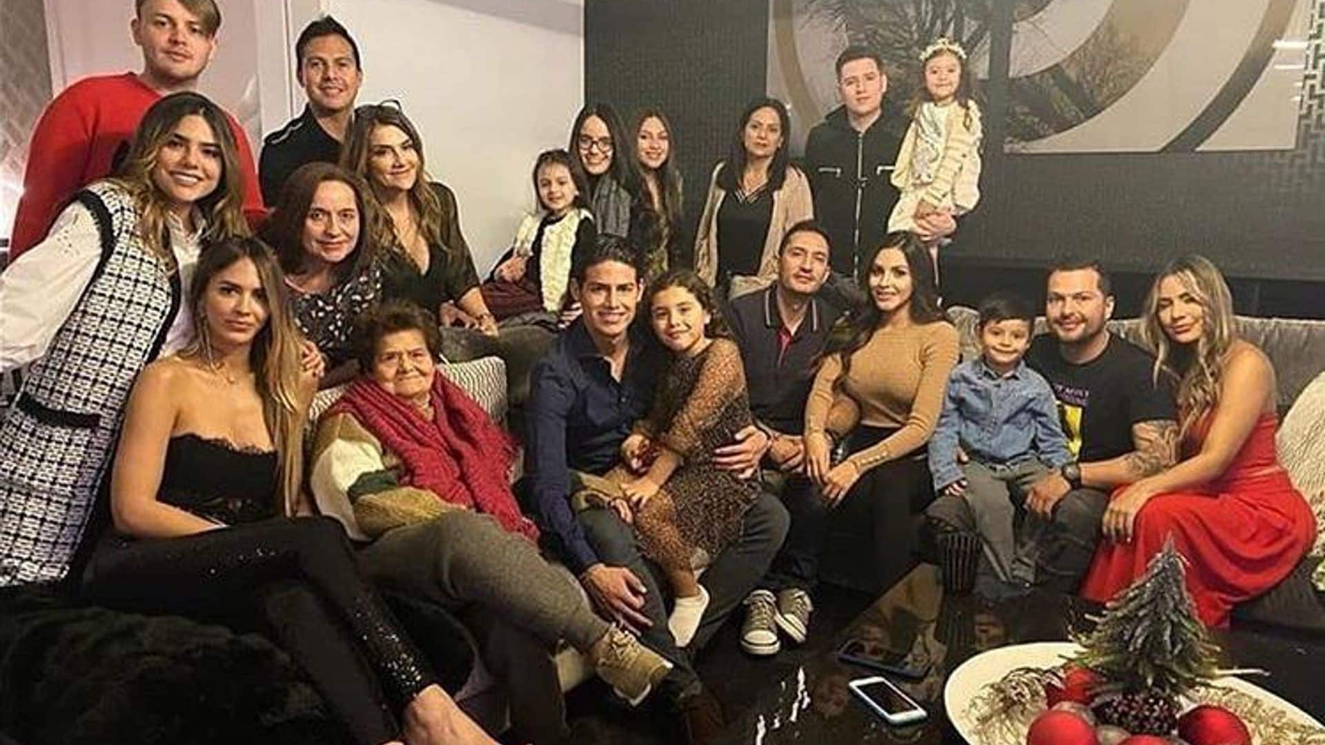 Shannon de Lima y James Rodríguez pasan la Navidad juntos