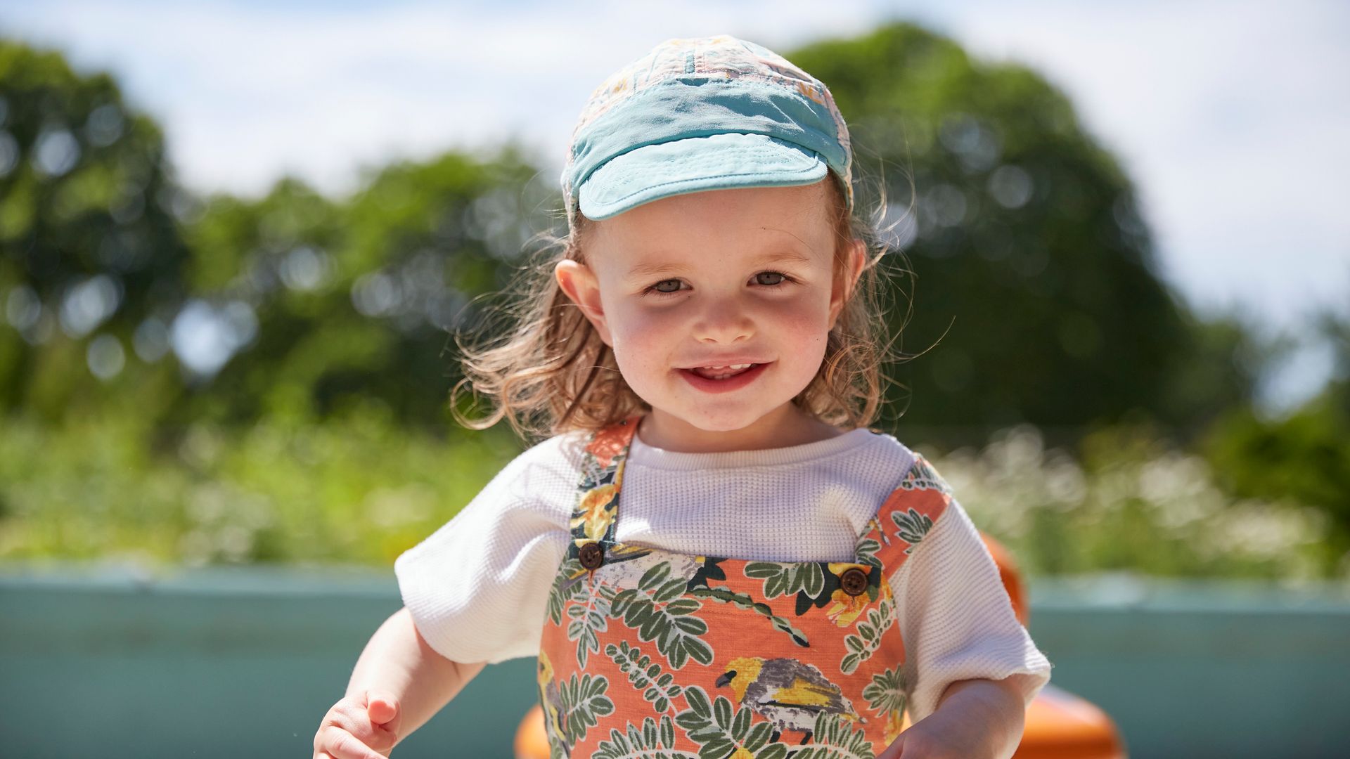 Niña sonriente