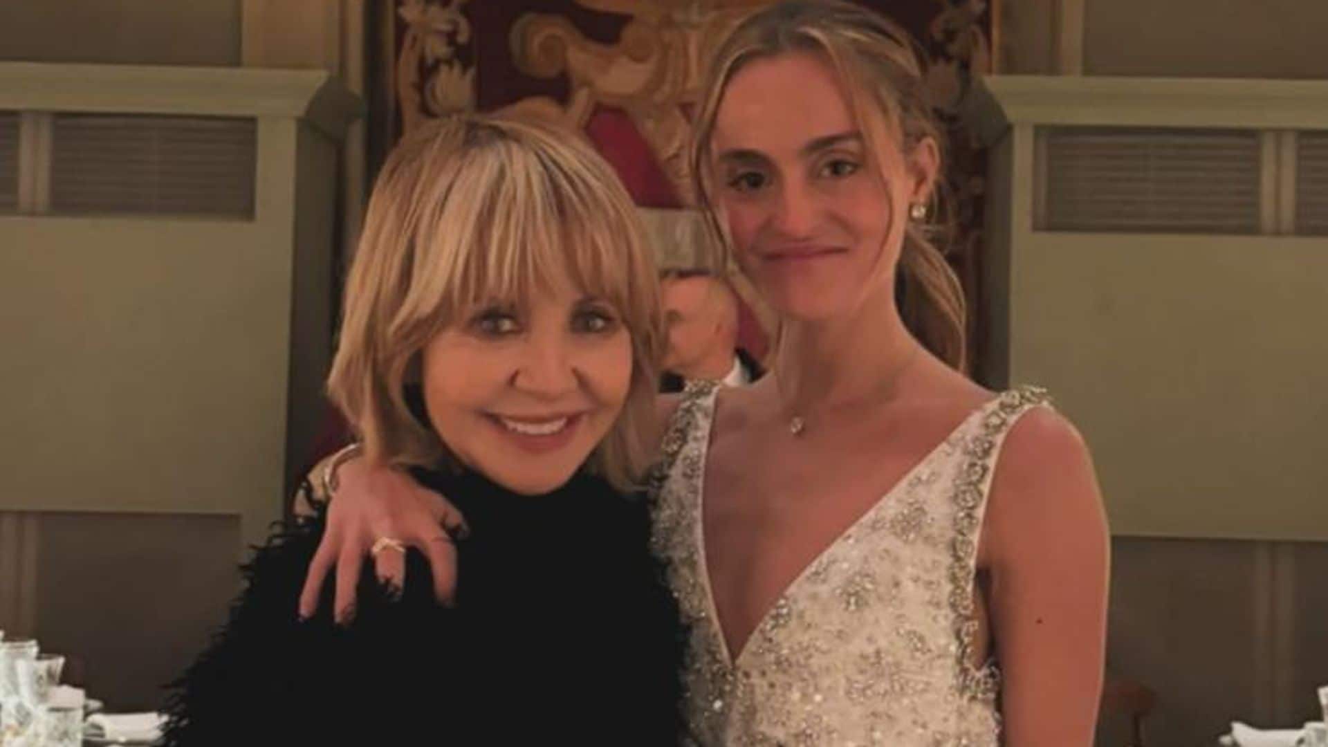 Azzi Agnelli con una de sus invitadas