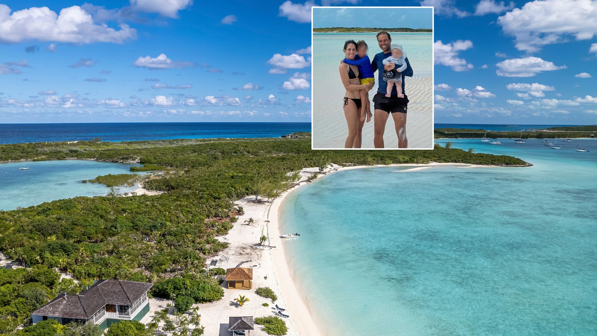 Así es el impresionante archipiélago de las Bahamas al que han viajado Rafa Nadal y su familia
