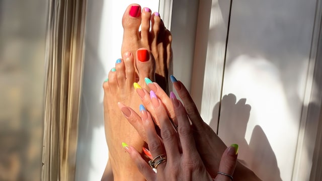 Manicura pedicura Heidi Klum
