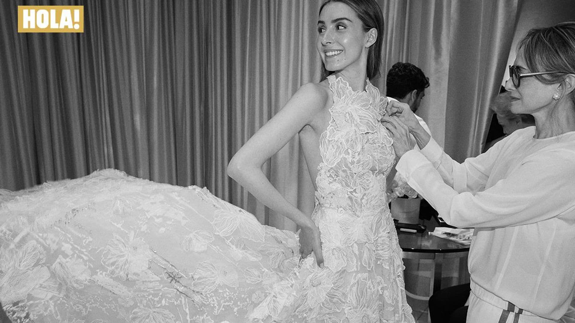 Así fueron los vestidos de novia que Silvia Tcherassi diseñó para la boda de Mariel Salazar y su hijo Mauricio