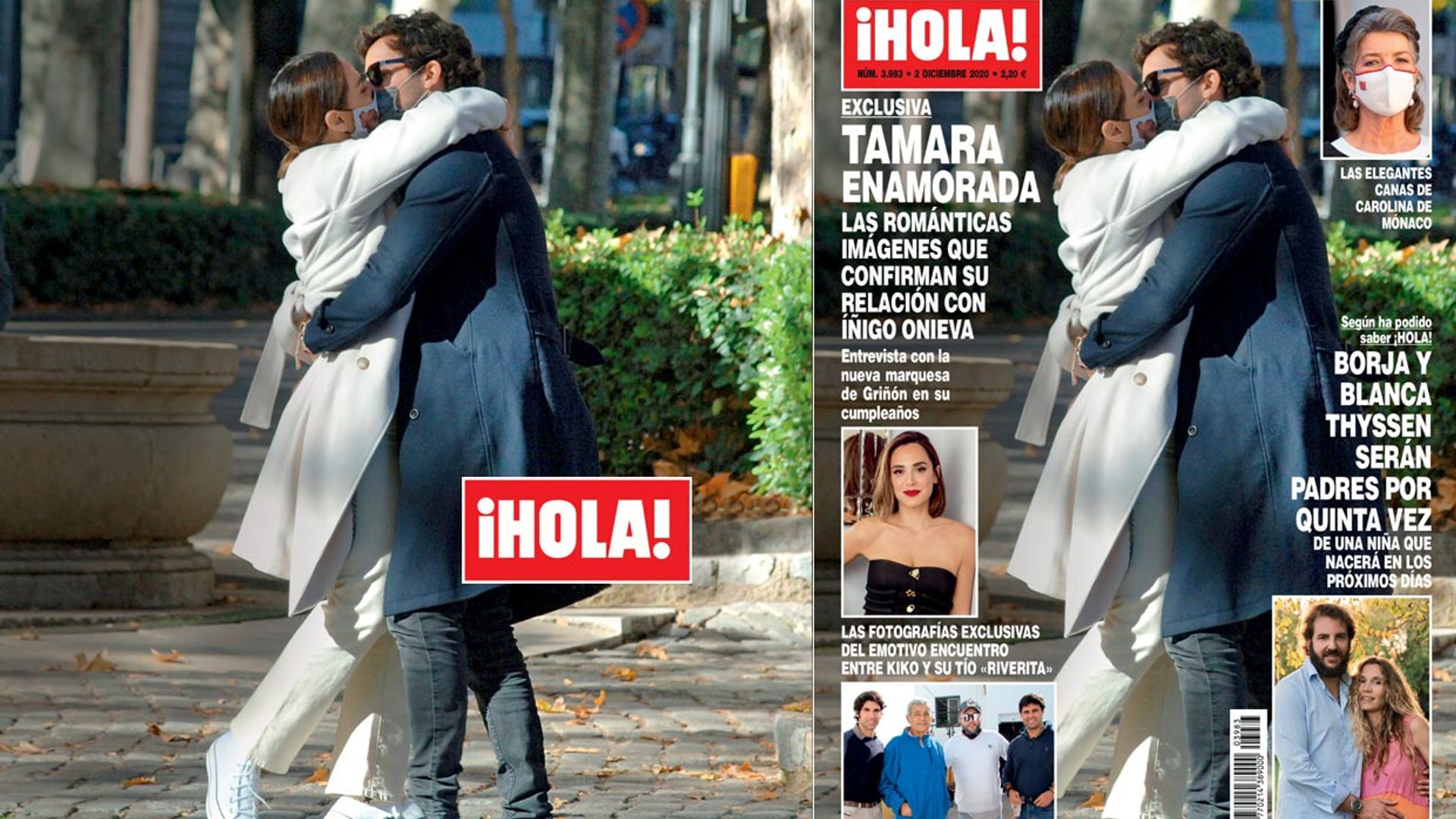 Exclusiva en ¡HOLA!: Tamara, enamorada