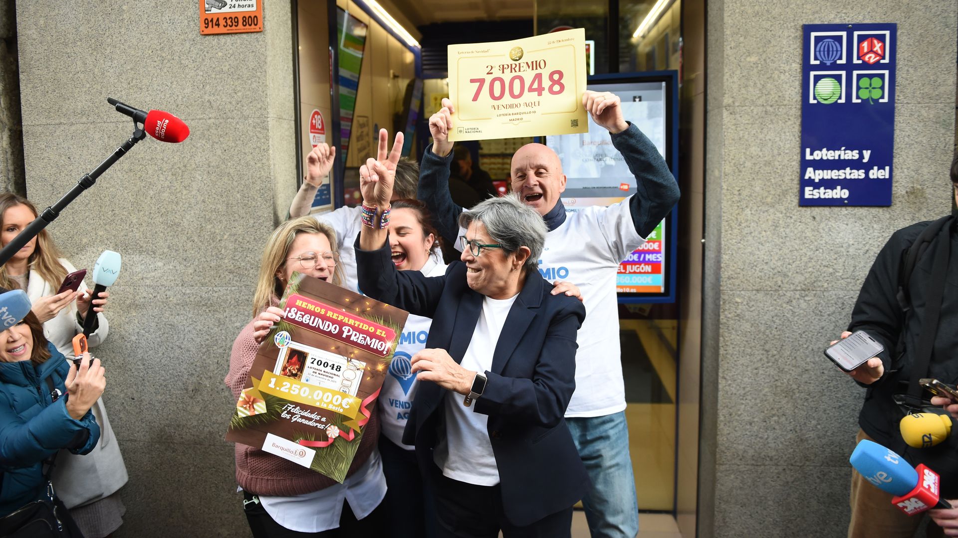 ¡Euforia en Vigo! Esta es la marca española que ha repartido el segundo premio de la Lotería entre sus trabajadores