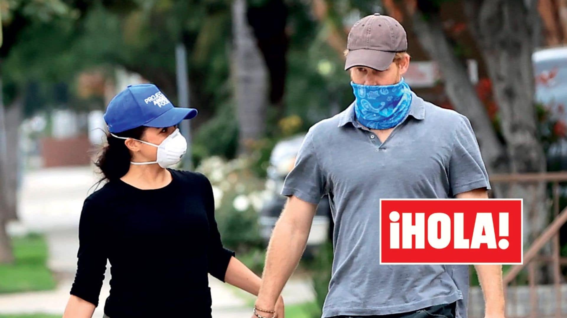 En ¡HOLA!, las imágenes más esperadas de la nueva vida de Harry y Meghan en Los Ángeles