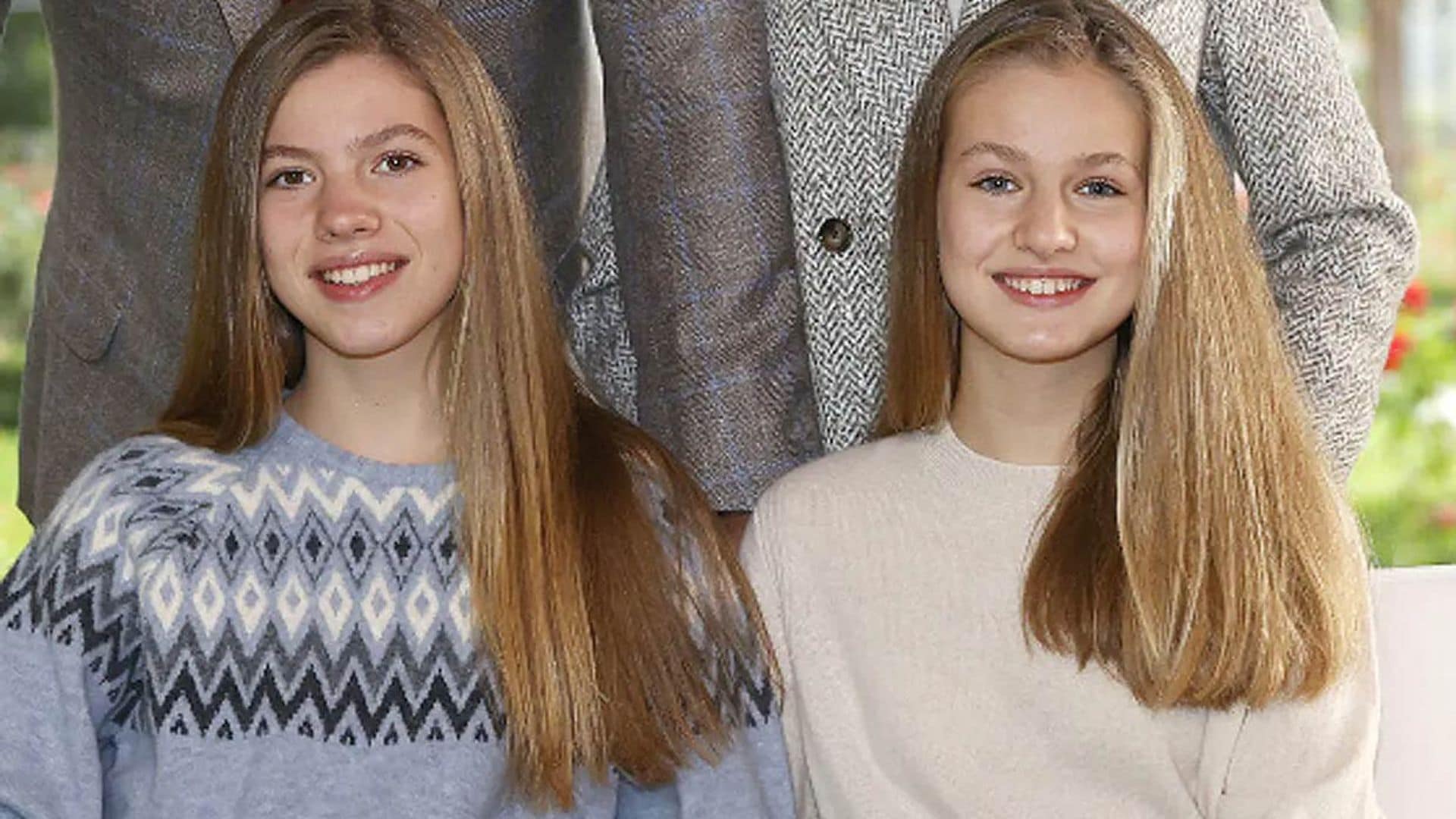 La infanta Sofía disfruta ya de sus vacaciones junto a la princesa Leonor