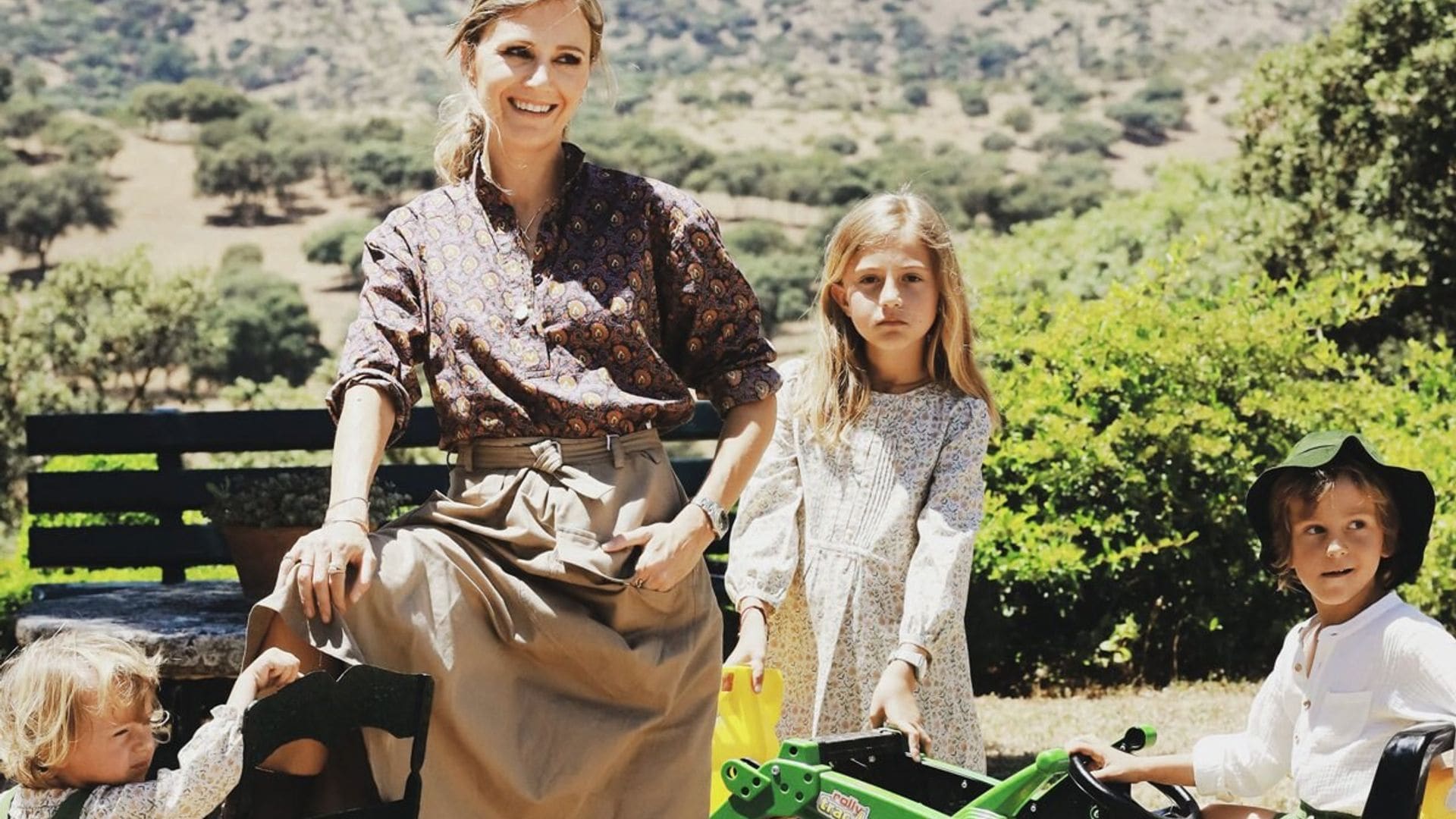 Casilda Arizón: ‘country chic’ en familia