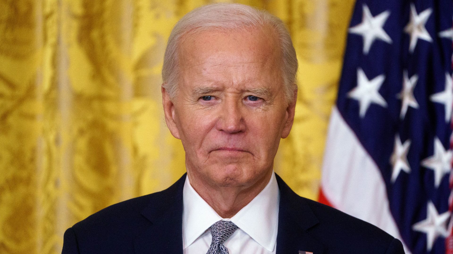Joe Biden antes de abandonar la Casa Blanca en enero de 2025