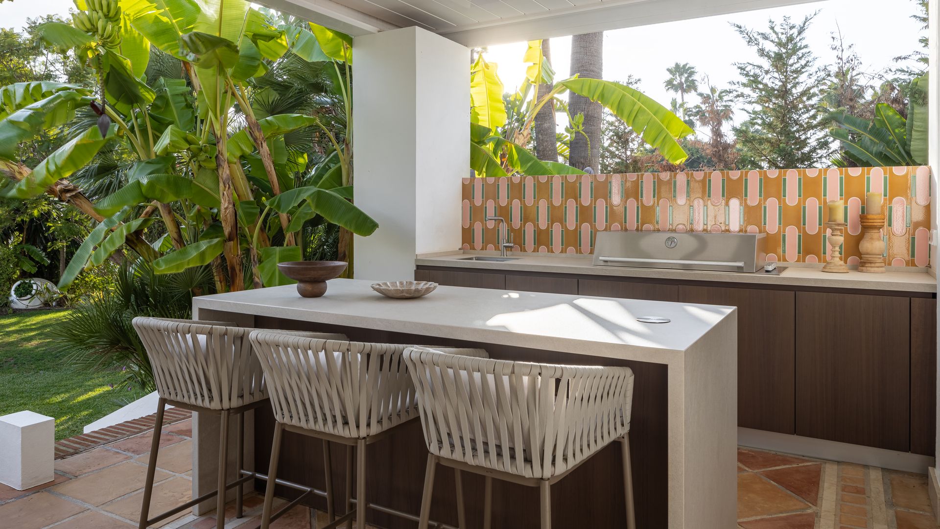 Cocina de exterior